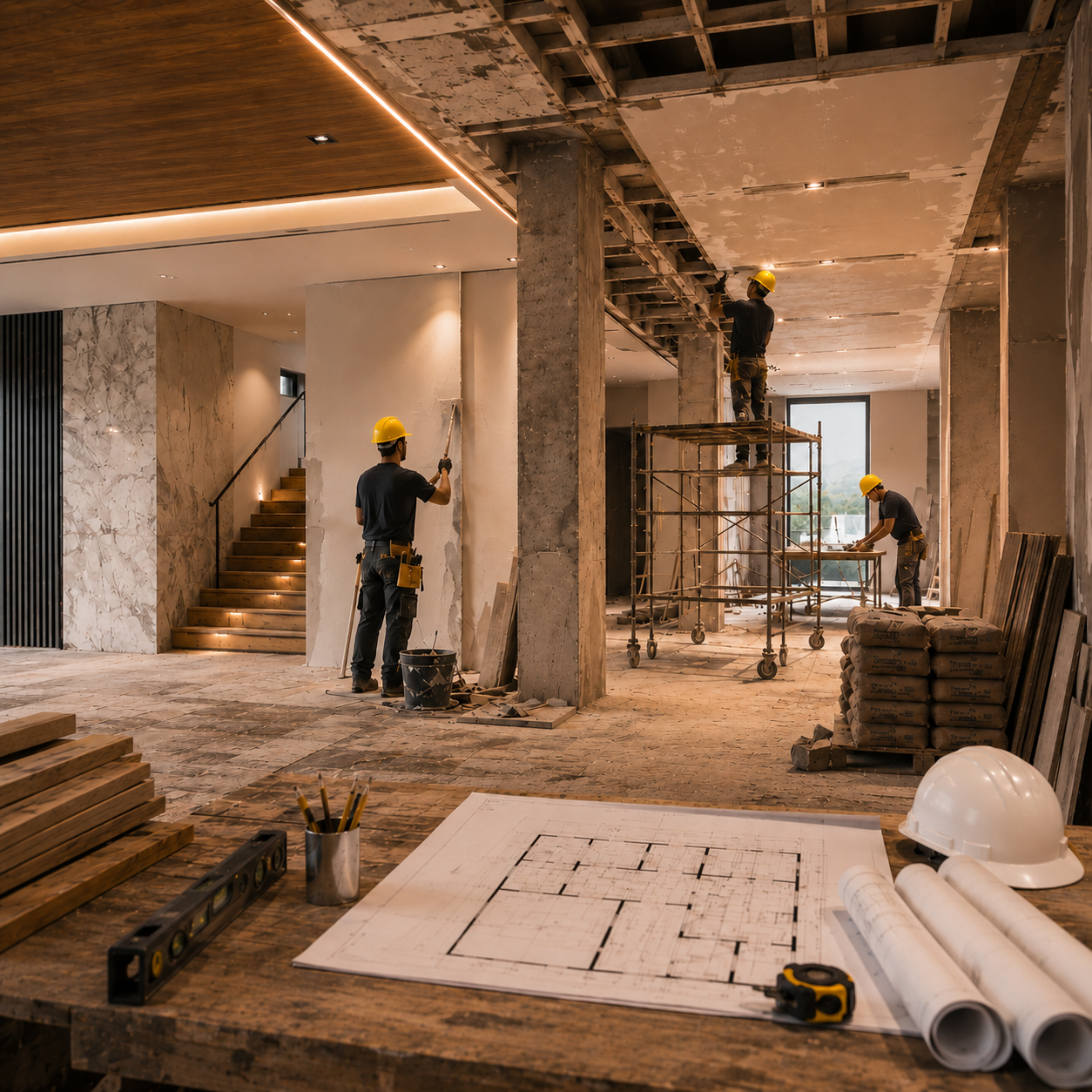 Control de obra y seguimiento técnico en proyectos de construcción