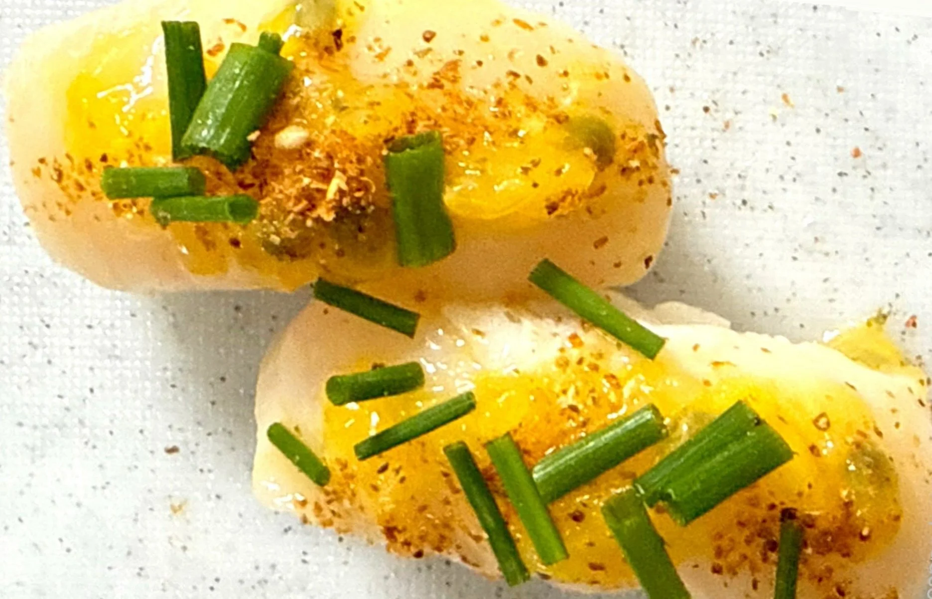 Art sushi Saint-Jacques