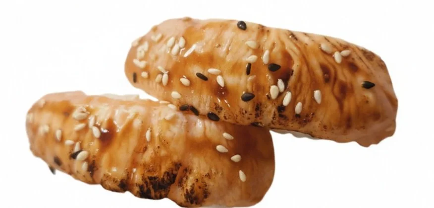 Sushi saumon teriyaki