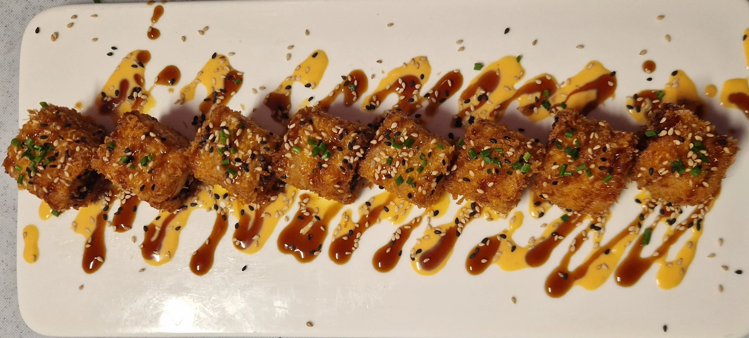 Crispy poulet merguez mozzarella