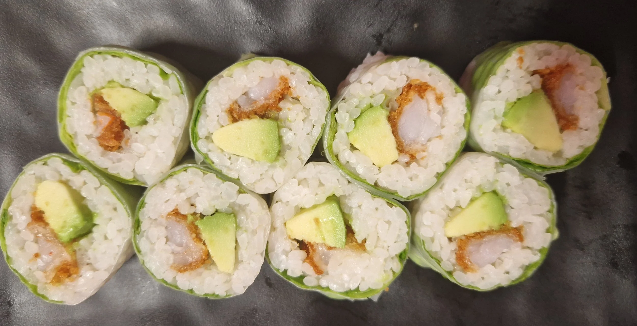 Maki green poulet avocat menthe coriandre