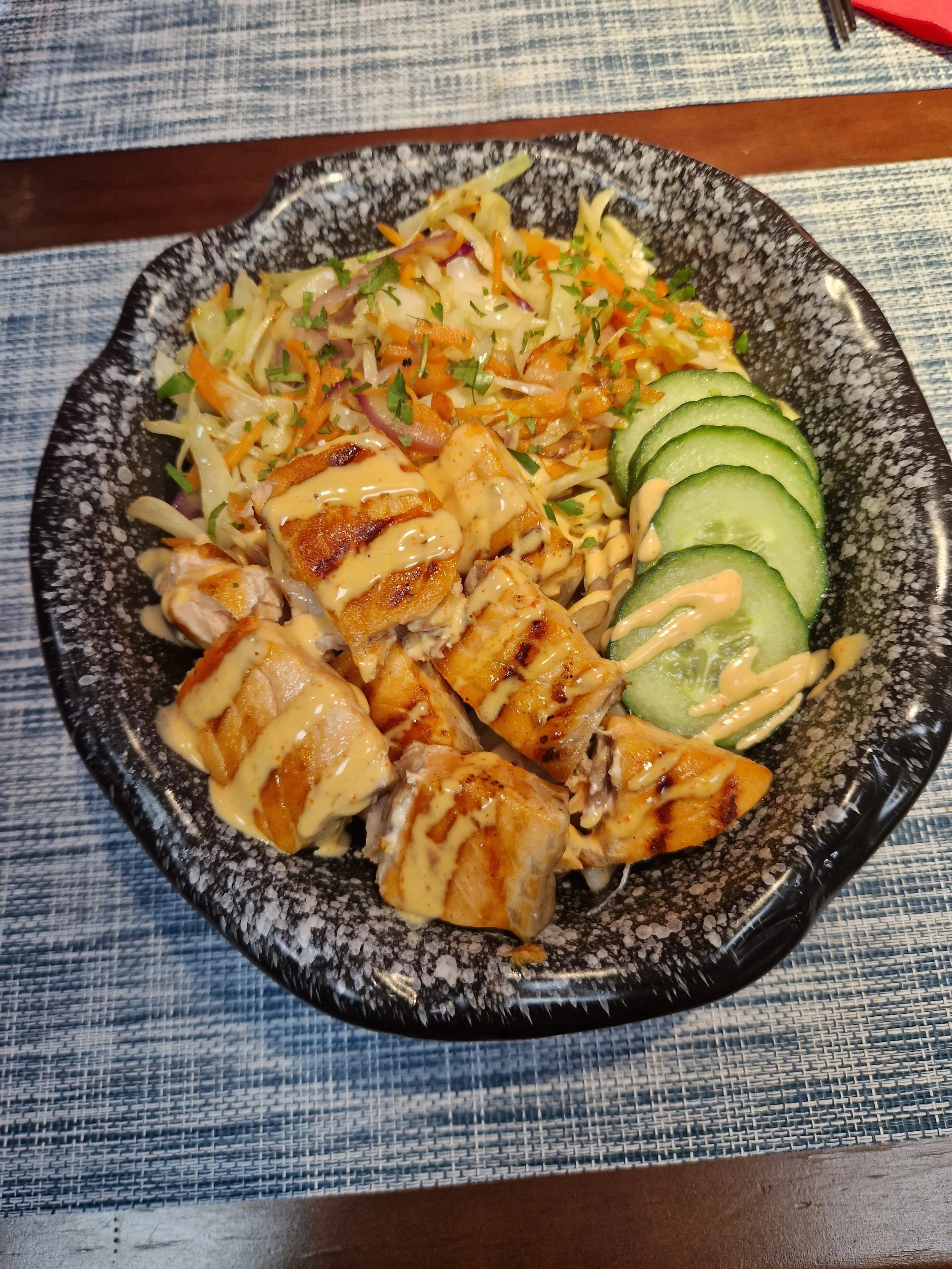 Nouilles Udon saumon