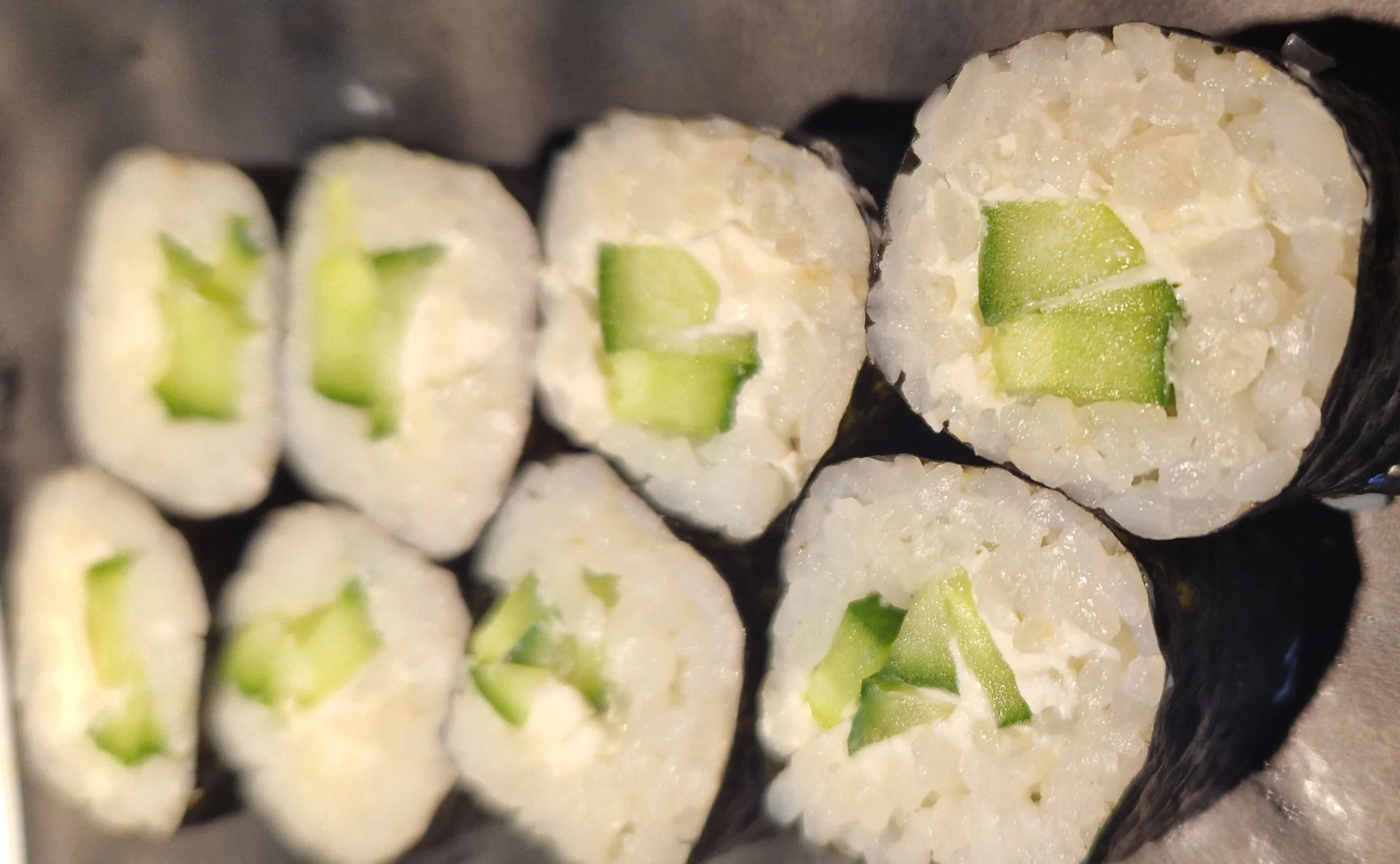 Maki concombre fromage