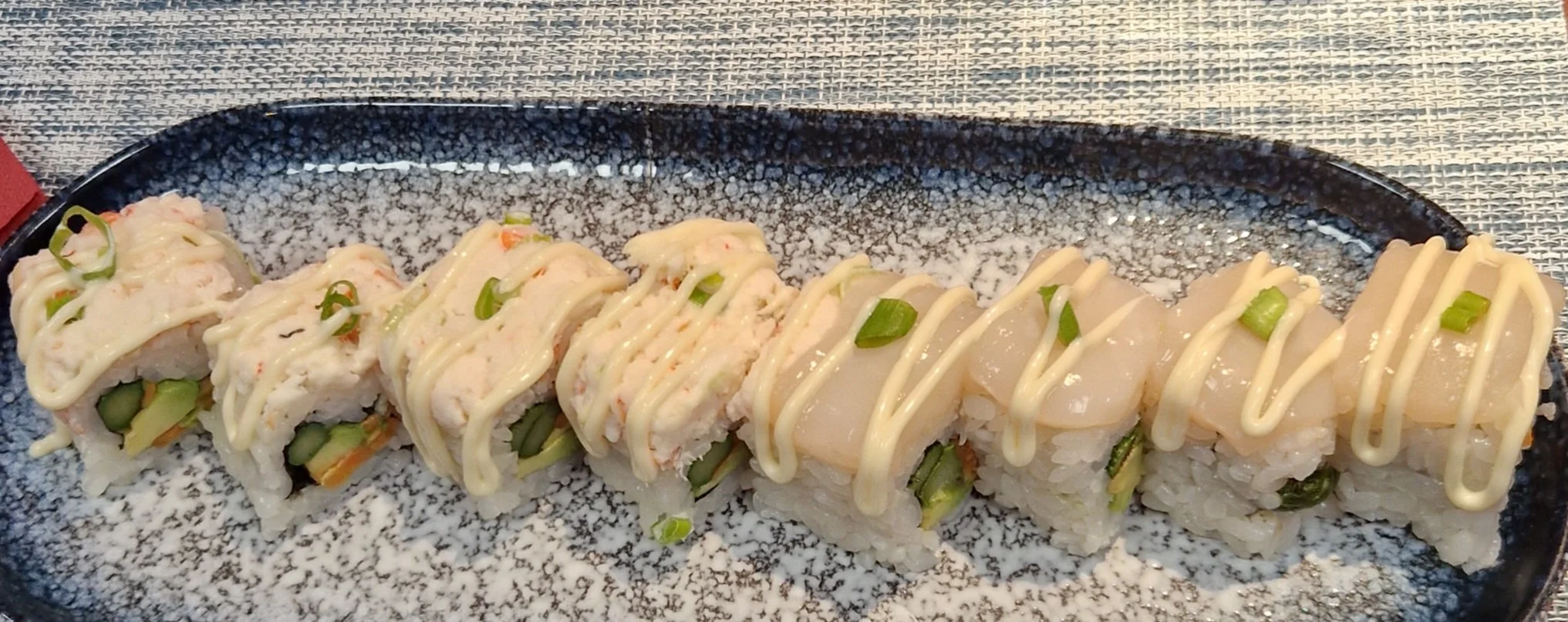 Rouleau Saint-Jacques et crabe