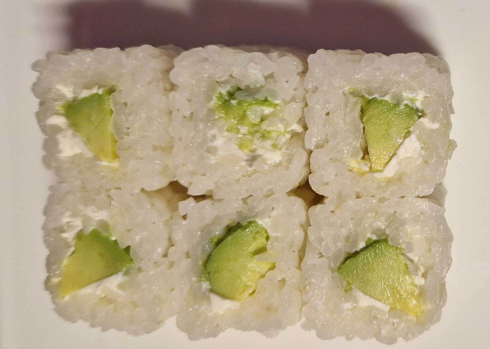 Maki white avocat fromage