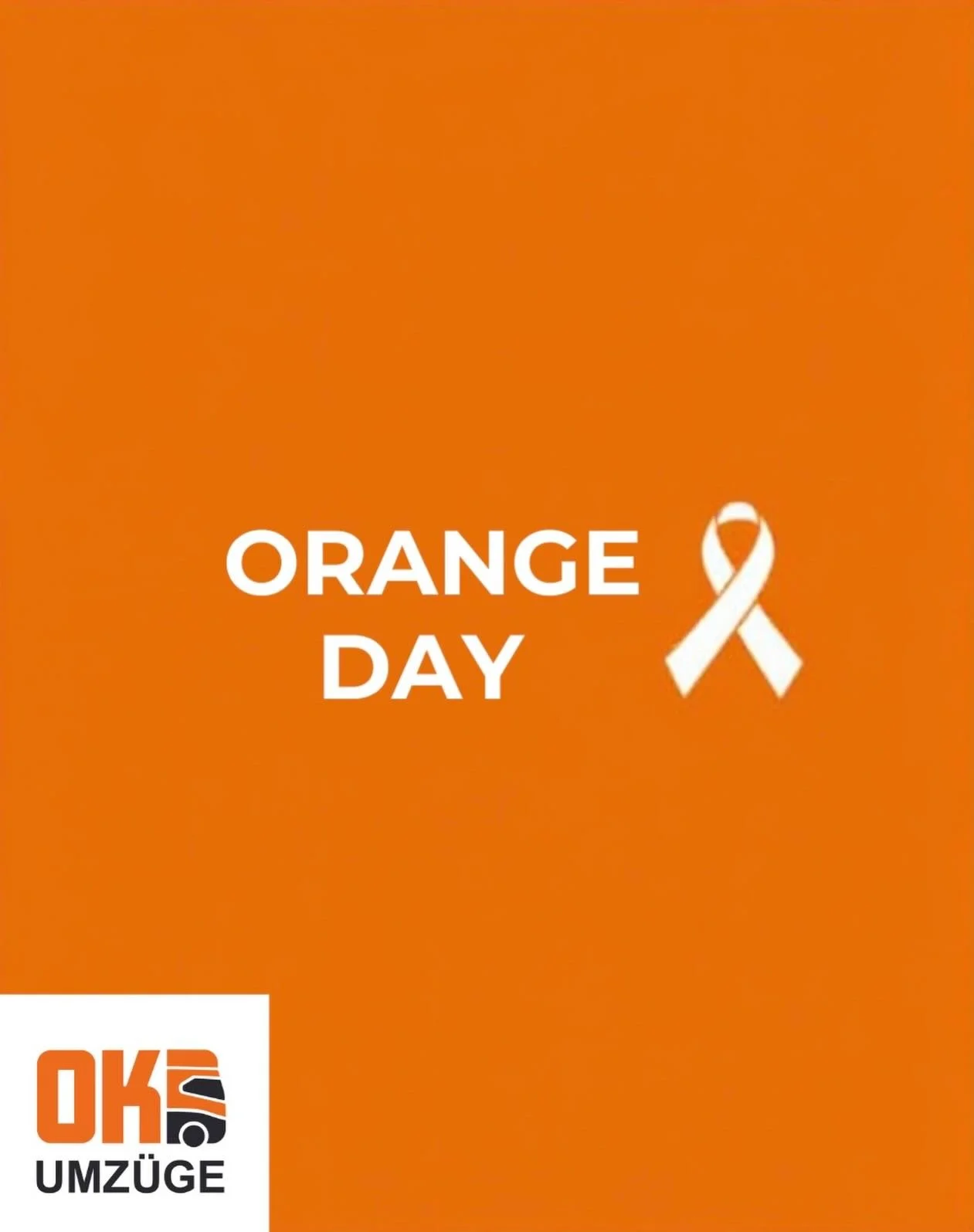 🧡 Heute ist Orange Day.
Weltweit wird am 25. November ein Zeichen gesetzt gegen Gewalt an Frauen &ndash; ein Thema, das uns alle angeht.

Als Otto-Kieven-Umz&uuml;ge GmbH m&ouml;chten wir unsere Stimme nutzen, um Bewusstsein zu schaffen und Solidari