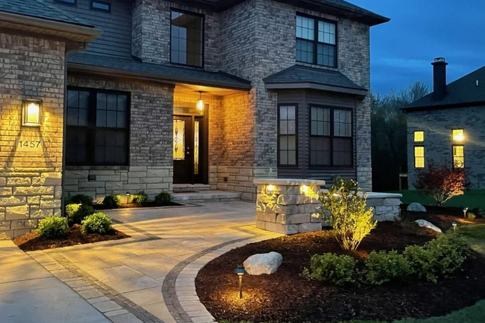 Landscape Lighting throughout Ann Arbor, Ypsilanti, and Washtenaw County: Enhance Beauty, Safety, and Outdoor Living After Dark