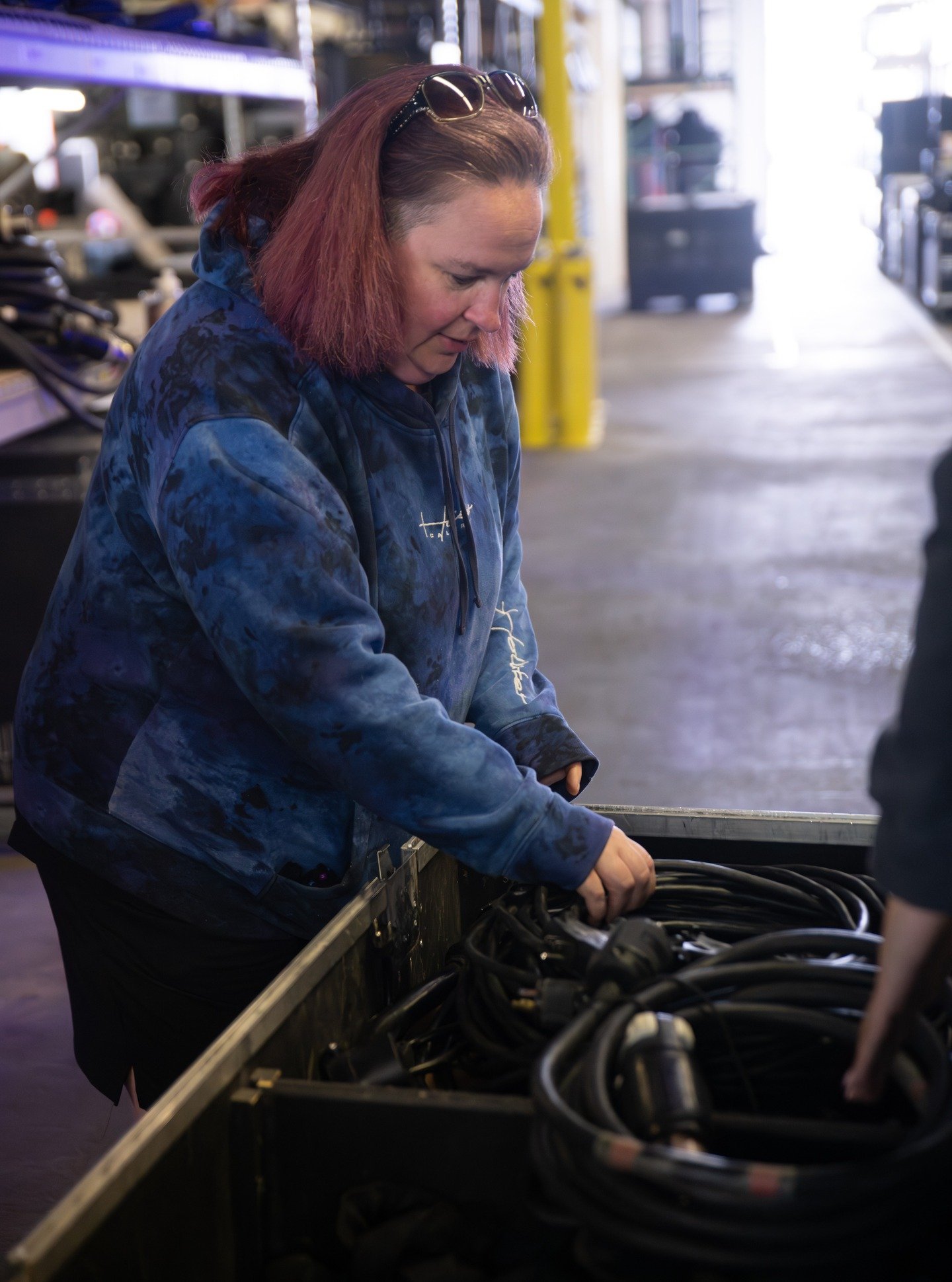 Shop days are always a good time &mdash; prepping for the next show. 🔧⚡
#ShopDays #ShowPrep #LiveProduction #BehindTheScenes #StagePrep #AudioVisual #LightingCrew #EventProduction #ReadyToRoll