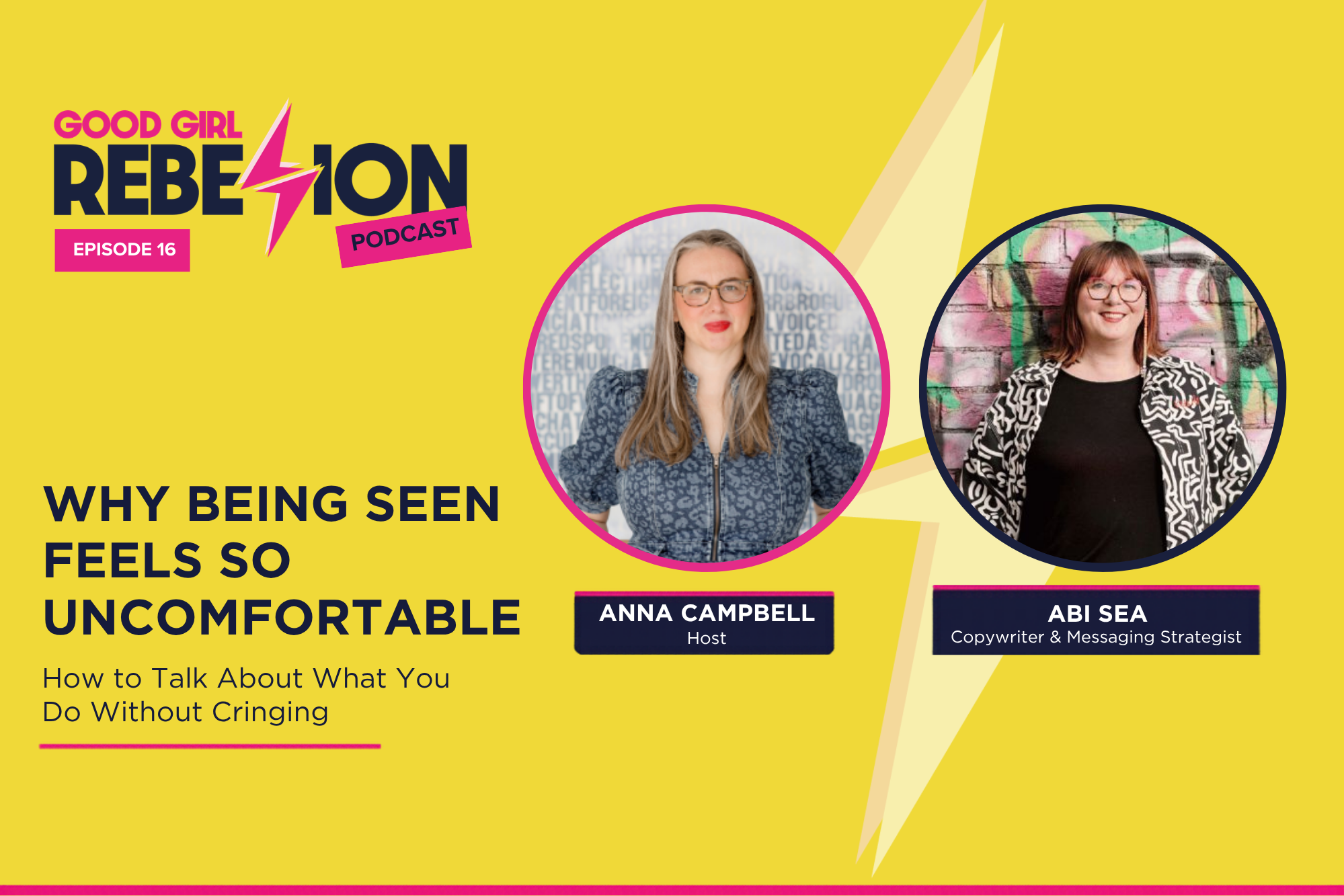 Ep 16: Why Being seen is so uncomfortable