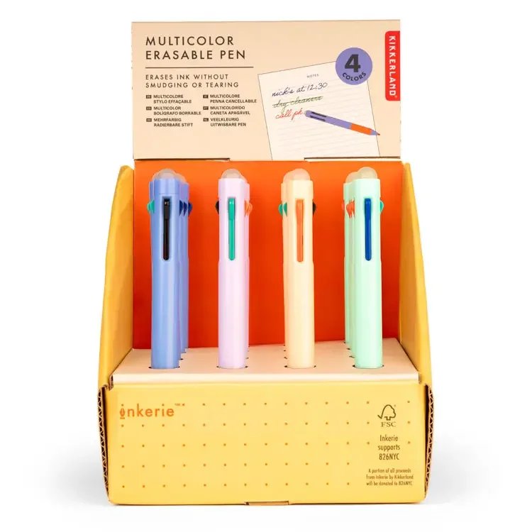 Multicolor Erasable Pen