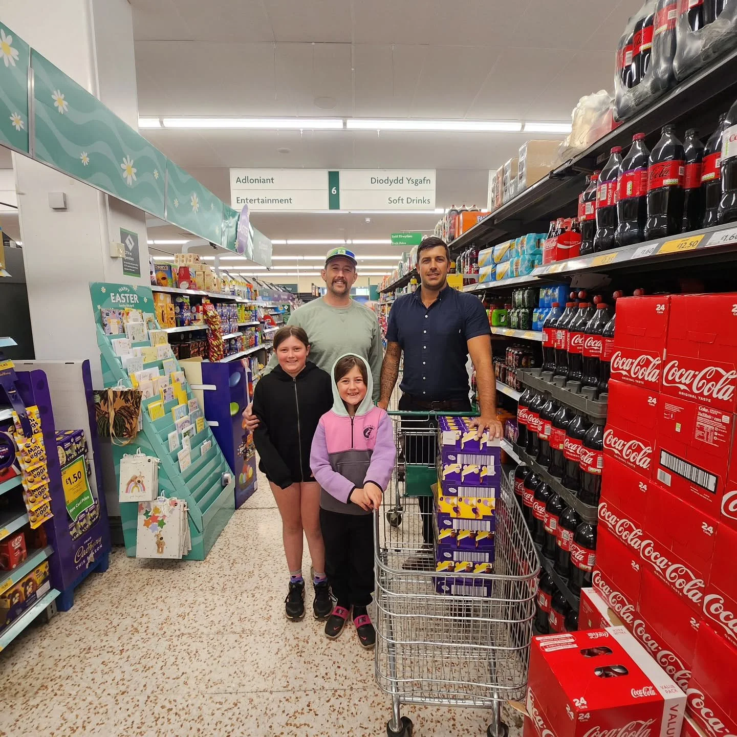 Easter egg shopping!

Thank you to @morrisons Brecon for gifting us 60 eggs for the Easter Monday fun run

I'll be closing the entries this evening to cut on with the organising. 15 spaces left

Go to www.duffs.cc/funrun to sign up

Link in Bio