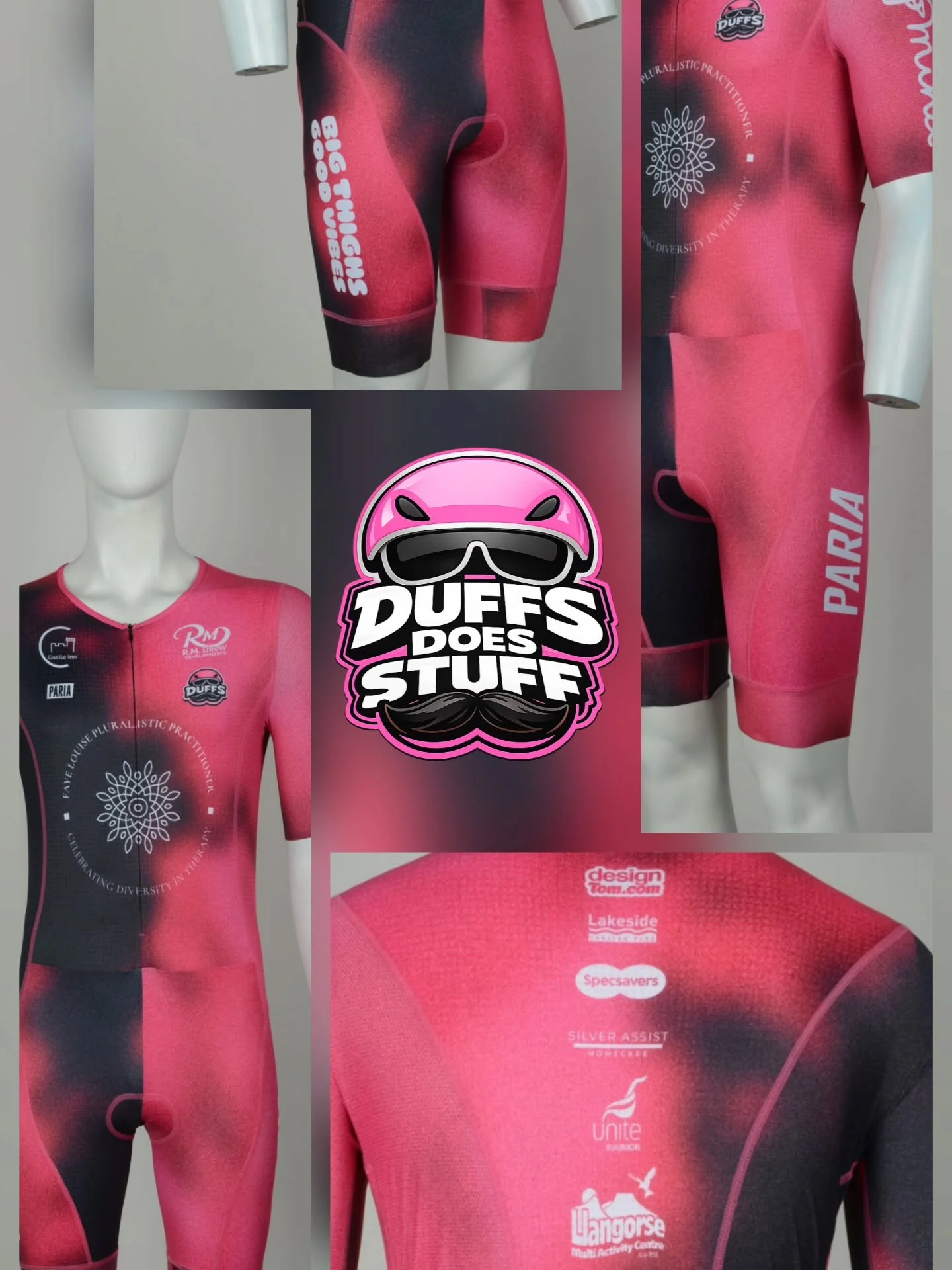This feels like a milestone 😍

My triathlon kit is arriving just in time for Titan Brecon on Saturday and I&rsquo;m genuinely proud to be able to wear the names of the people and businesses who backed me right at the start.

Back in February, this w