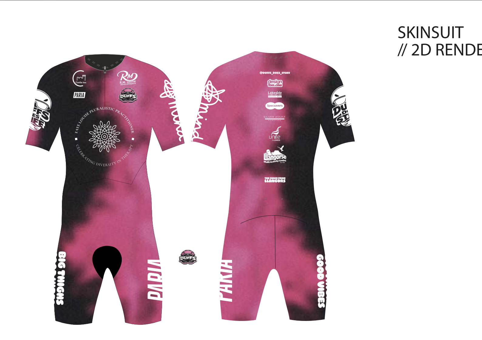 DUFFS × PARIA Tri Suit