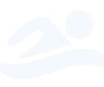 Stylized illustration of a swimmer