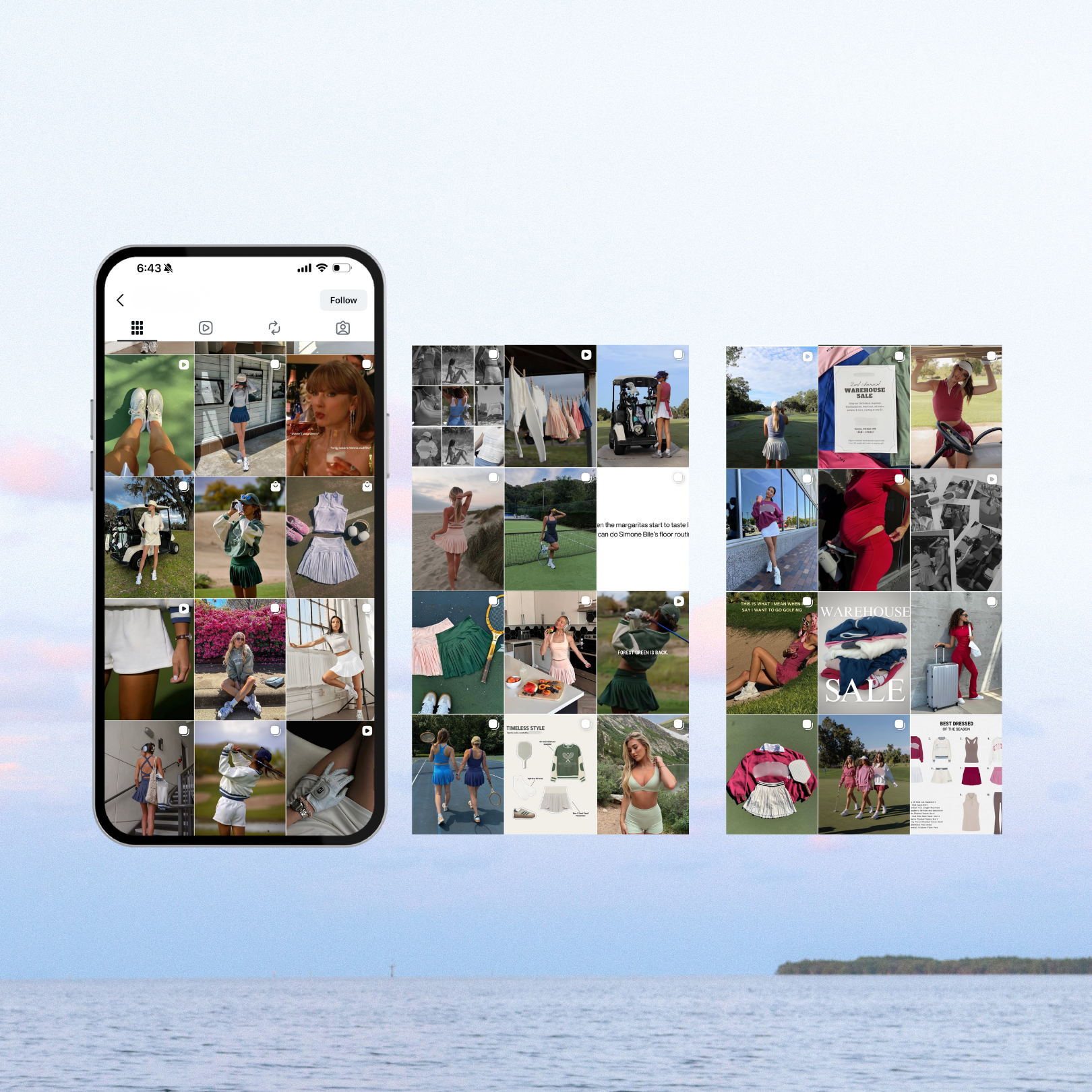 Social Media Instagram Feed Example