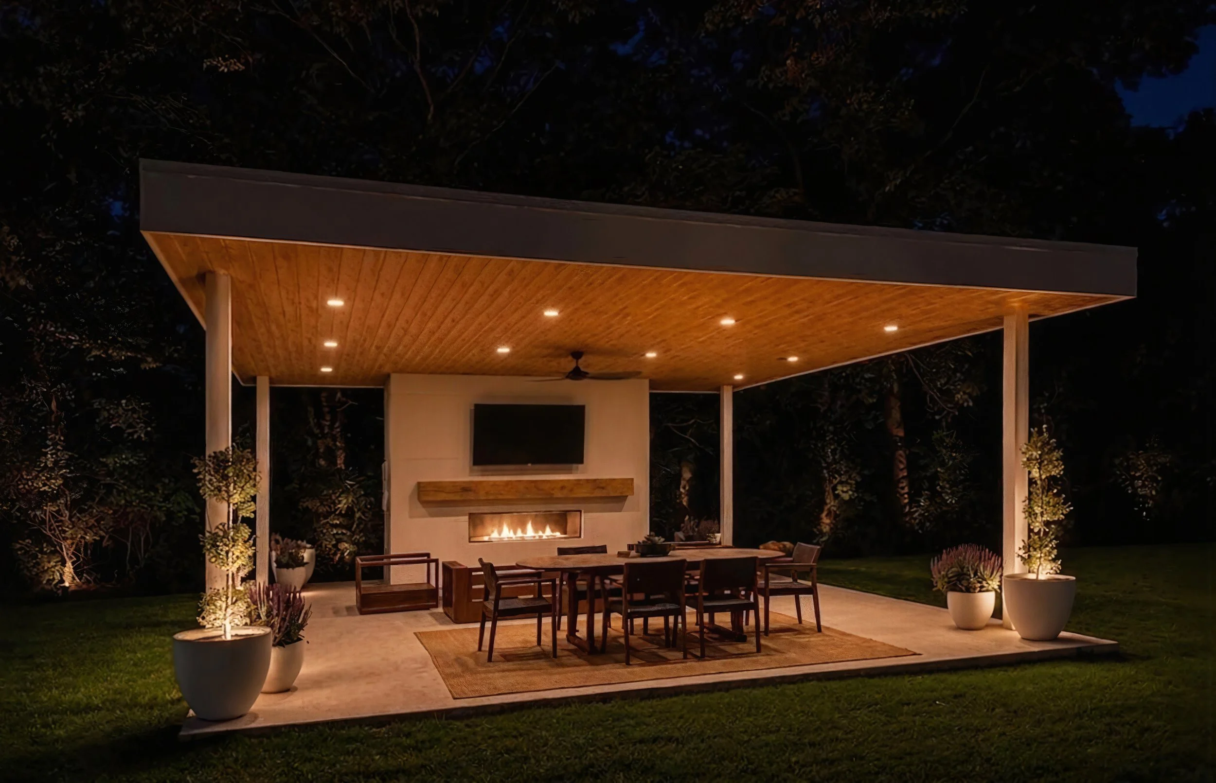 Pool Pavilion in the Hamptons