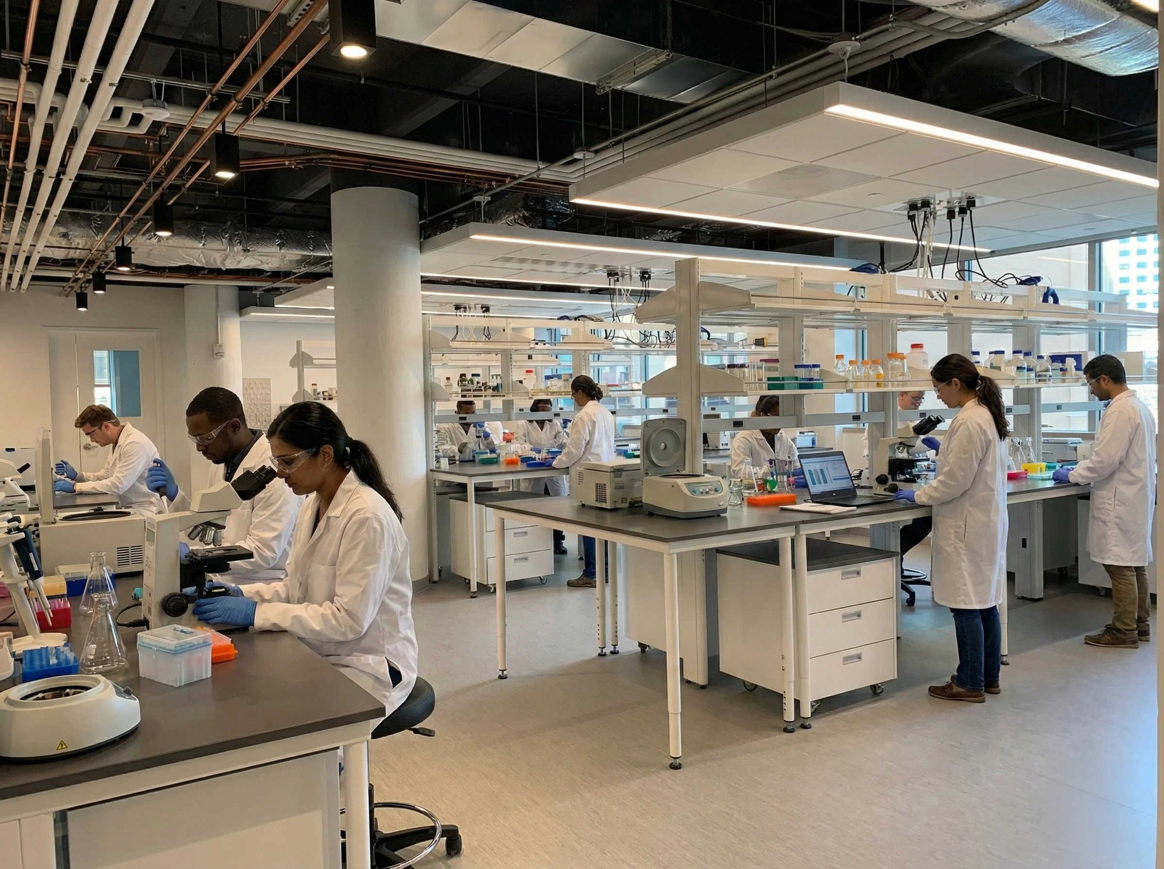 Lab Building in Jersey City