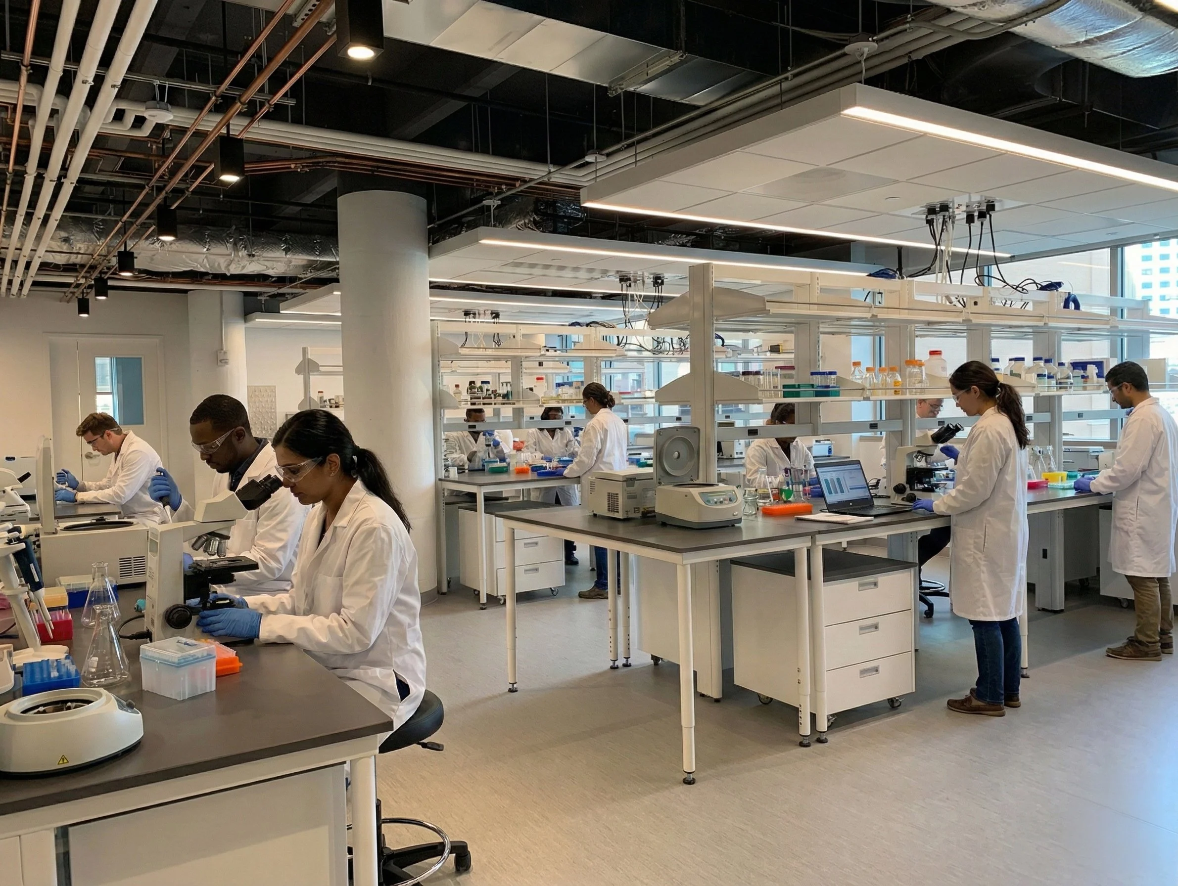 Lab Building in Jersey City