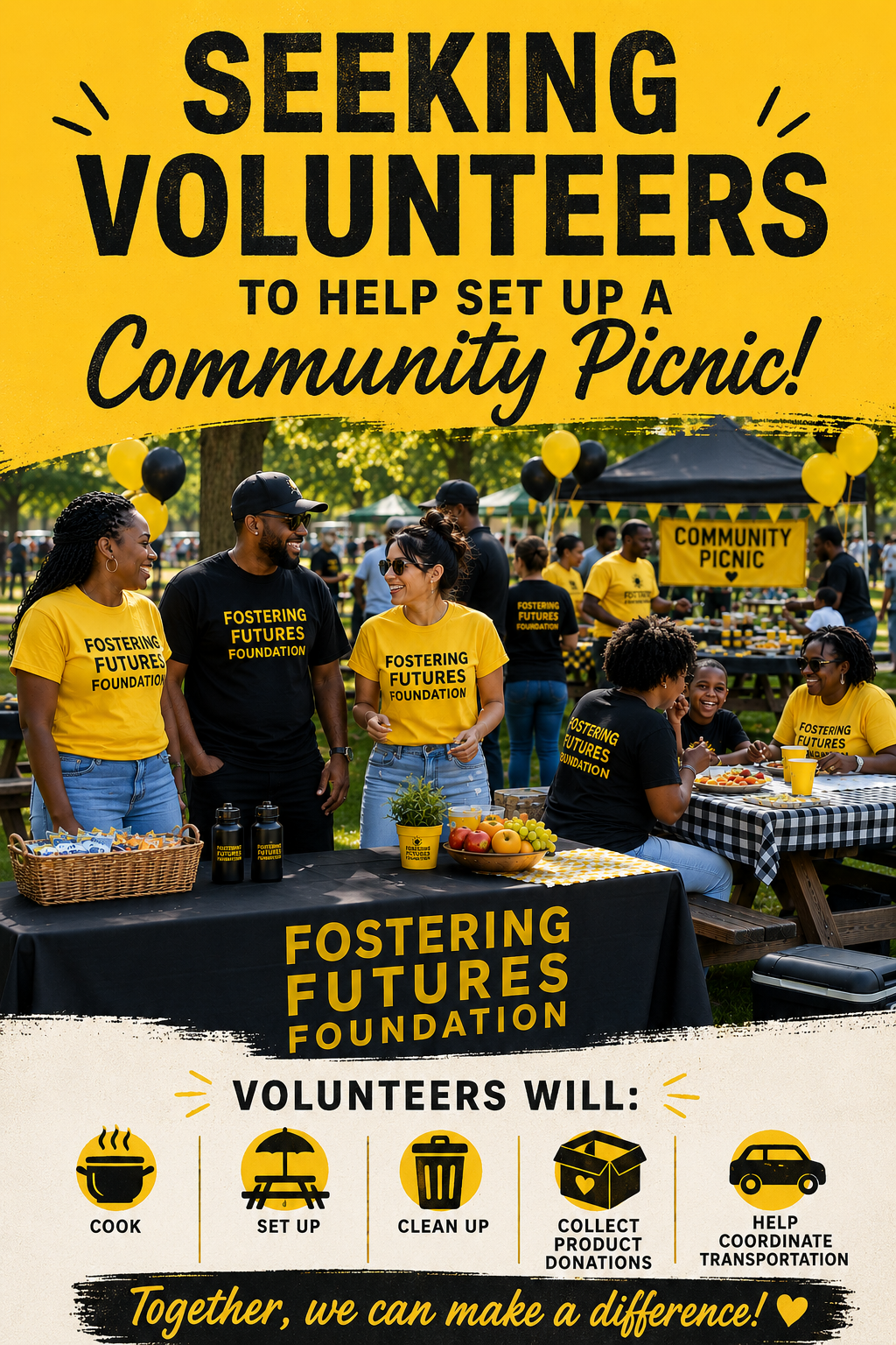 Volunteer Opportunity  Community Picnic
