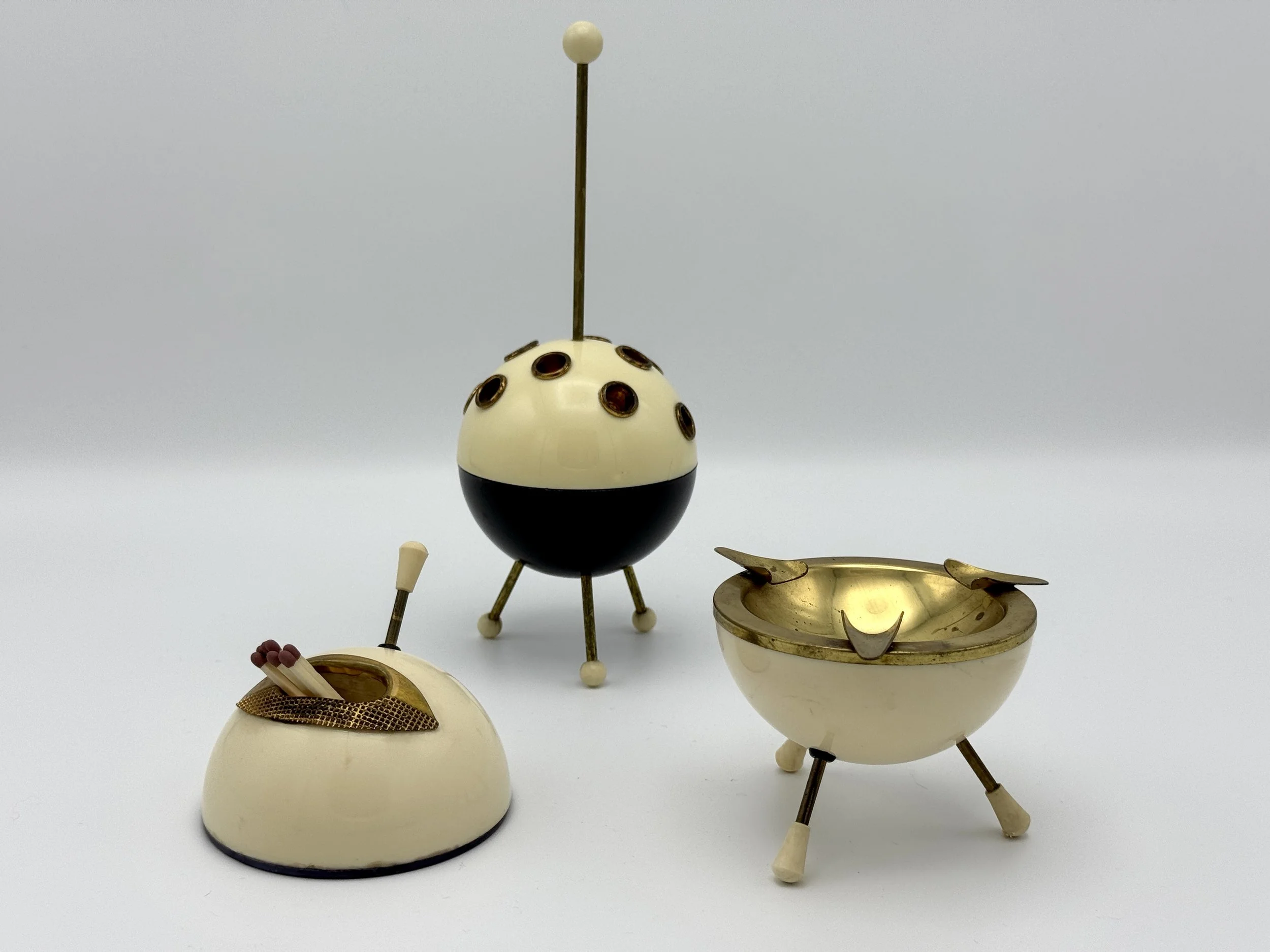 "Sputnik" smoking set, c.1950s