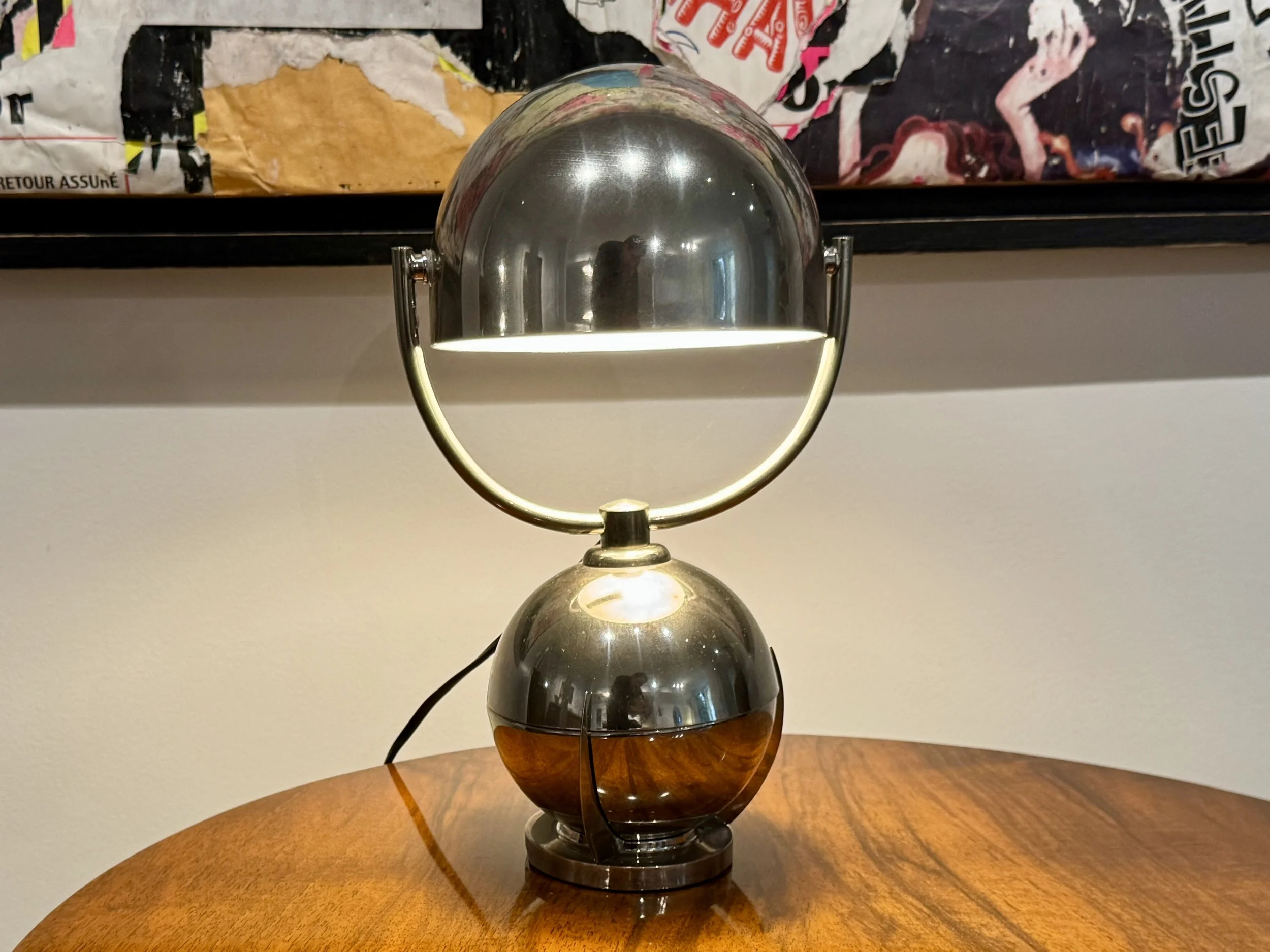 Félix Aublet, “Boule” Table lamp, c.1930s