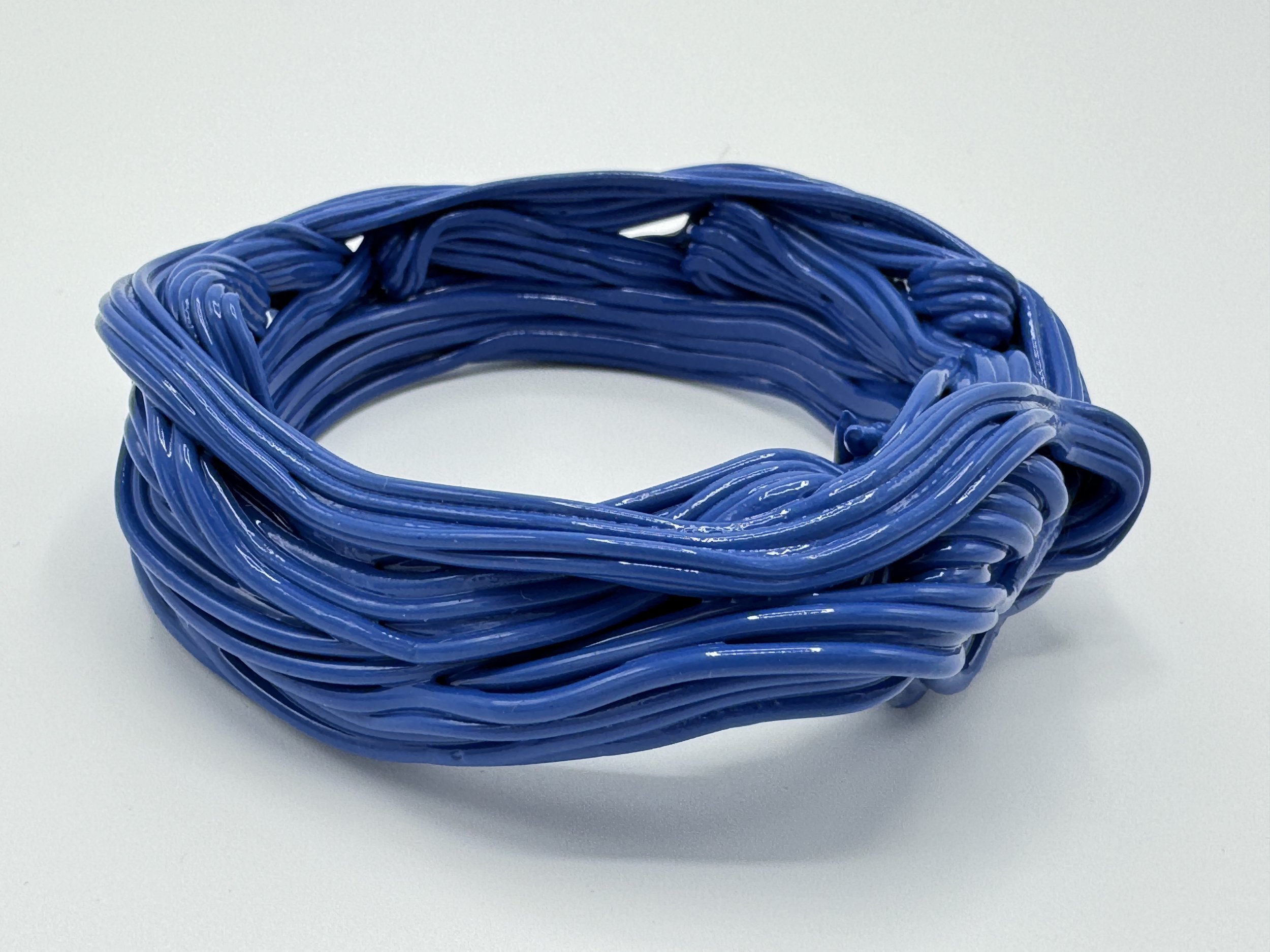 Spaghetti Bracelet - Matte Blue