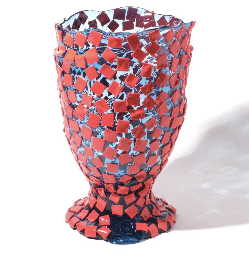 Gaetano Pesce, Fish Design Vase Size L in Soft Resin