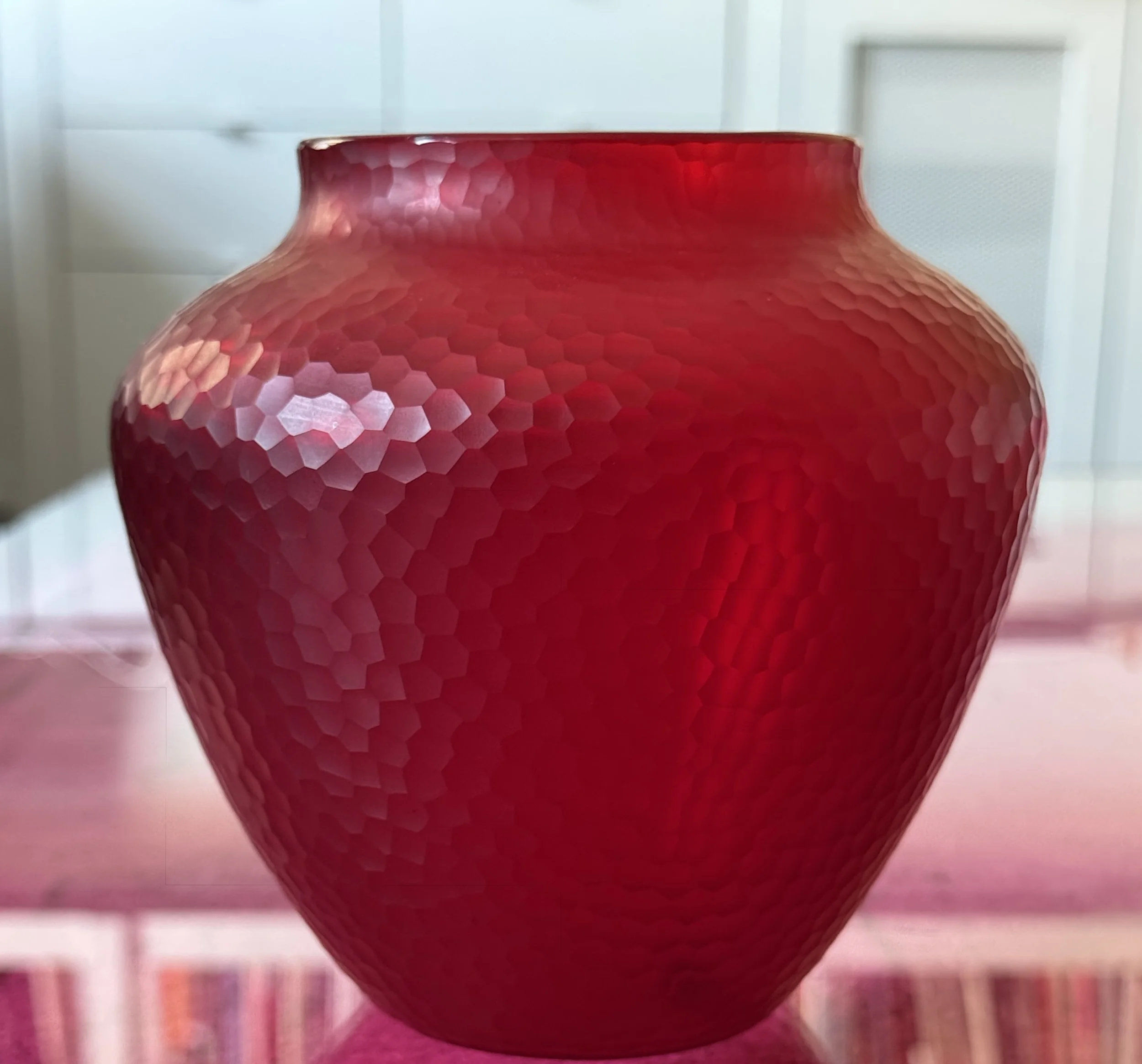 Carlo Scarpa, “Battuto Vase,” Murano, Italy, c.1940