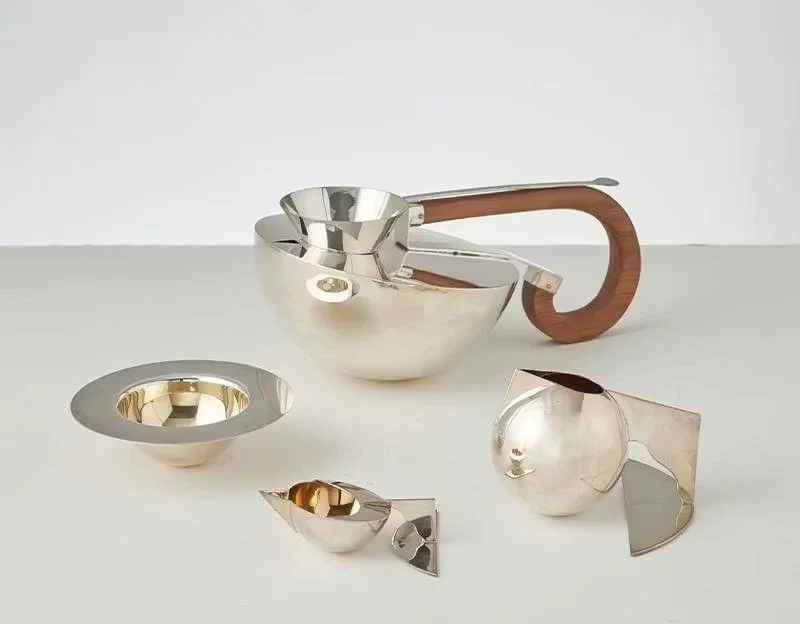 David Palterer, "Tea set composed of four items,"  1987