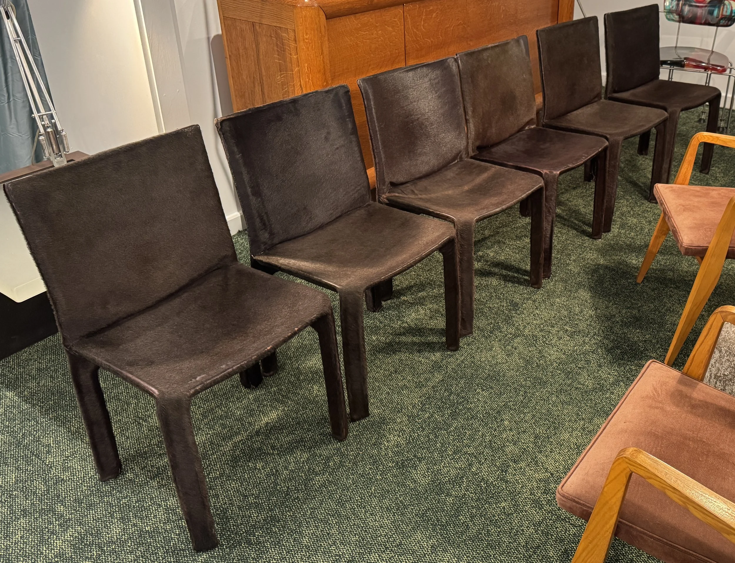 Mario Bellini, Cab Chairs for Casina, c.1977 (Set of Six)