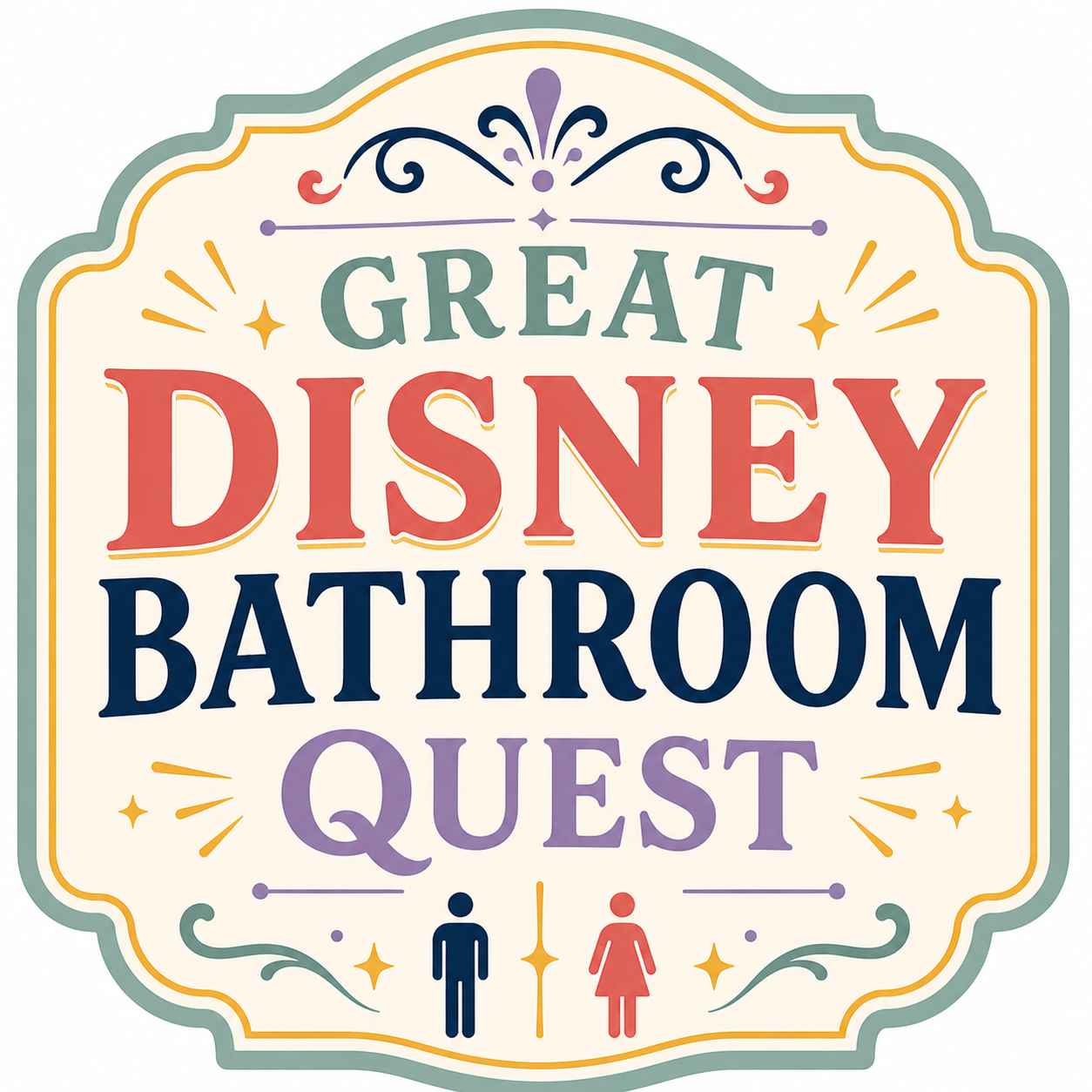 The Great Disney Bathroom Quest Begins 🚽✨