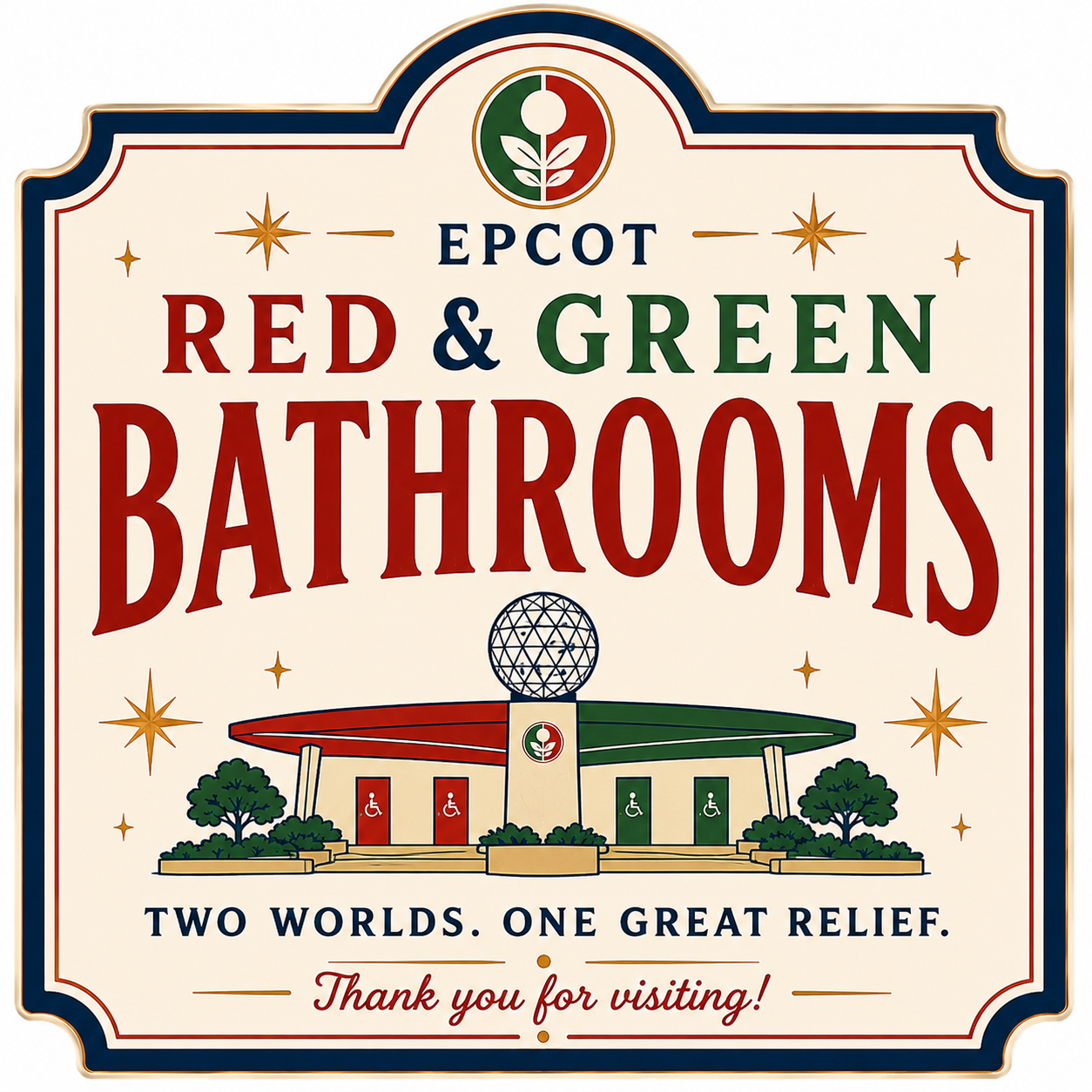 Bathroom #10: The Green Bathroom Deserves a Raise and Bathroom #11: The Red Bathroom Is Fighting for Its Life