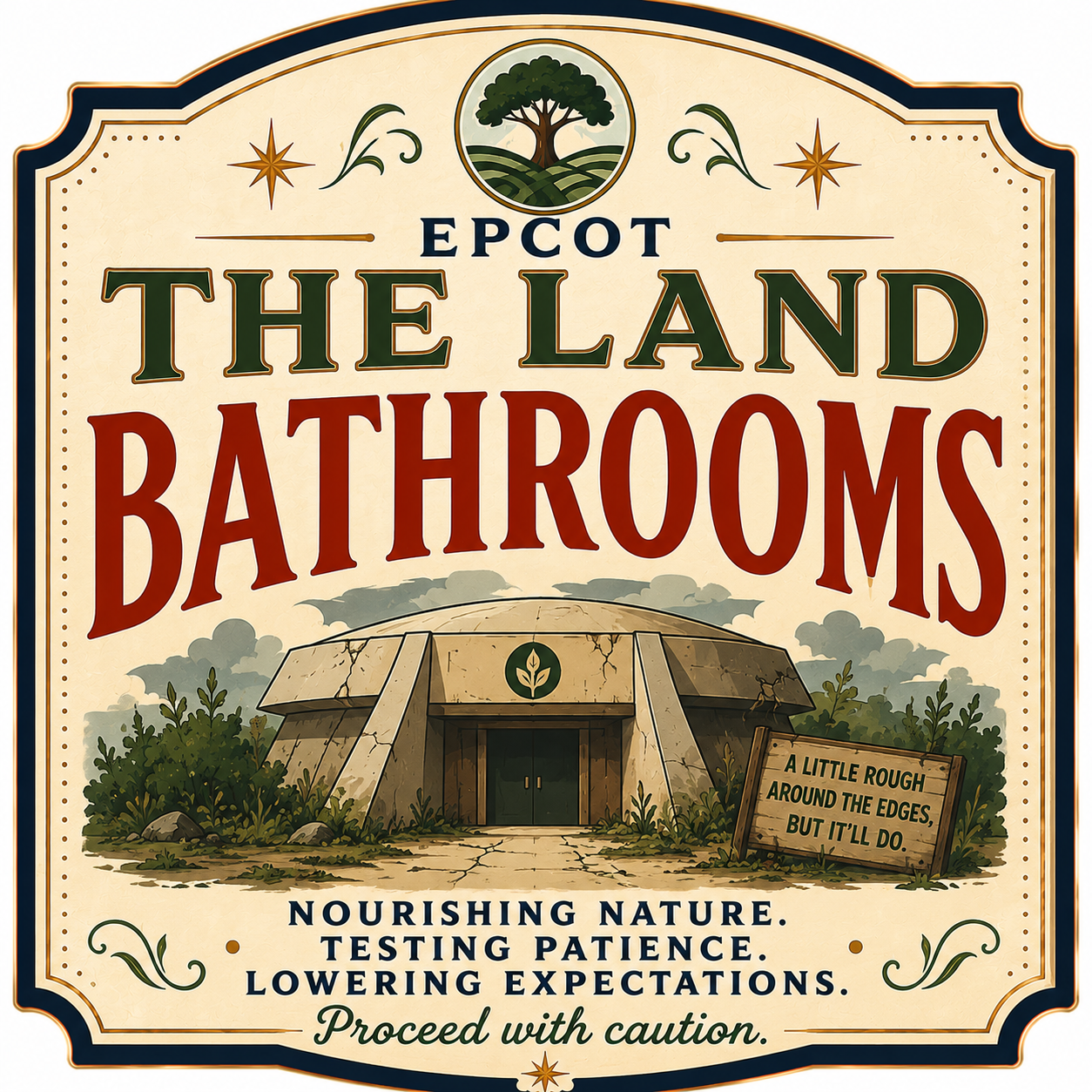 Bathroom #13: Unlucky Number, Worst Bathroom in EPCOT And Bathroom #14: A Little Bit Better