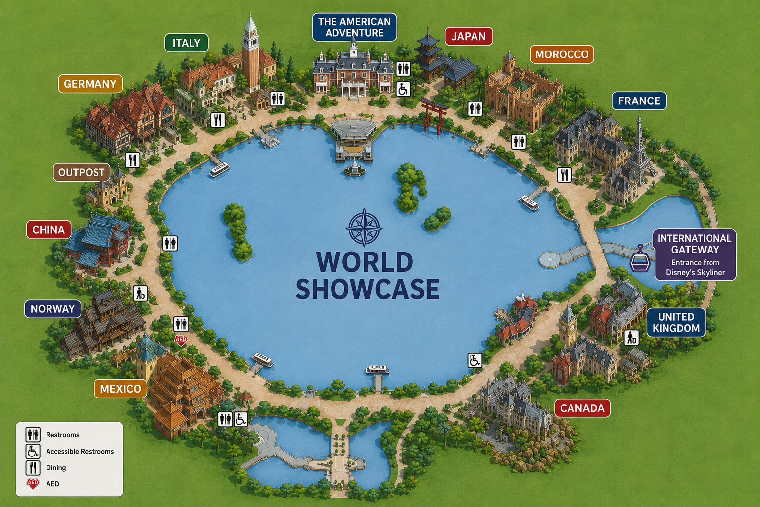 Around the World in Search of a Bathroom