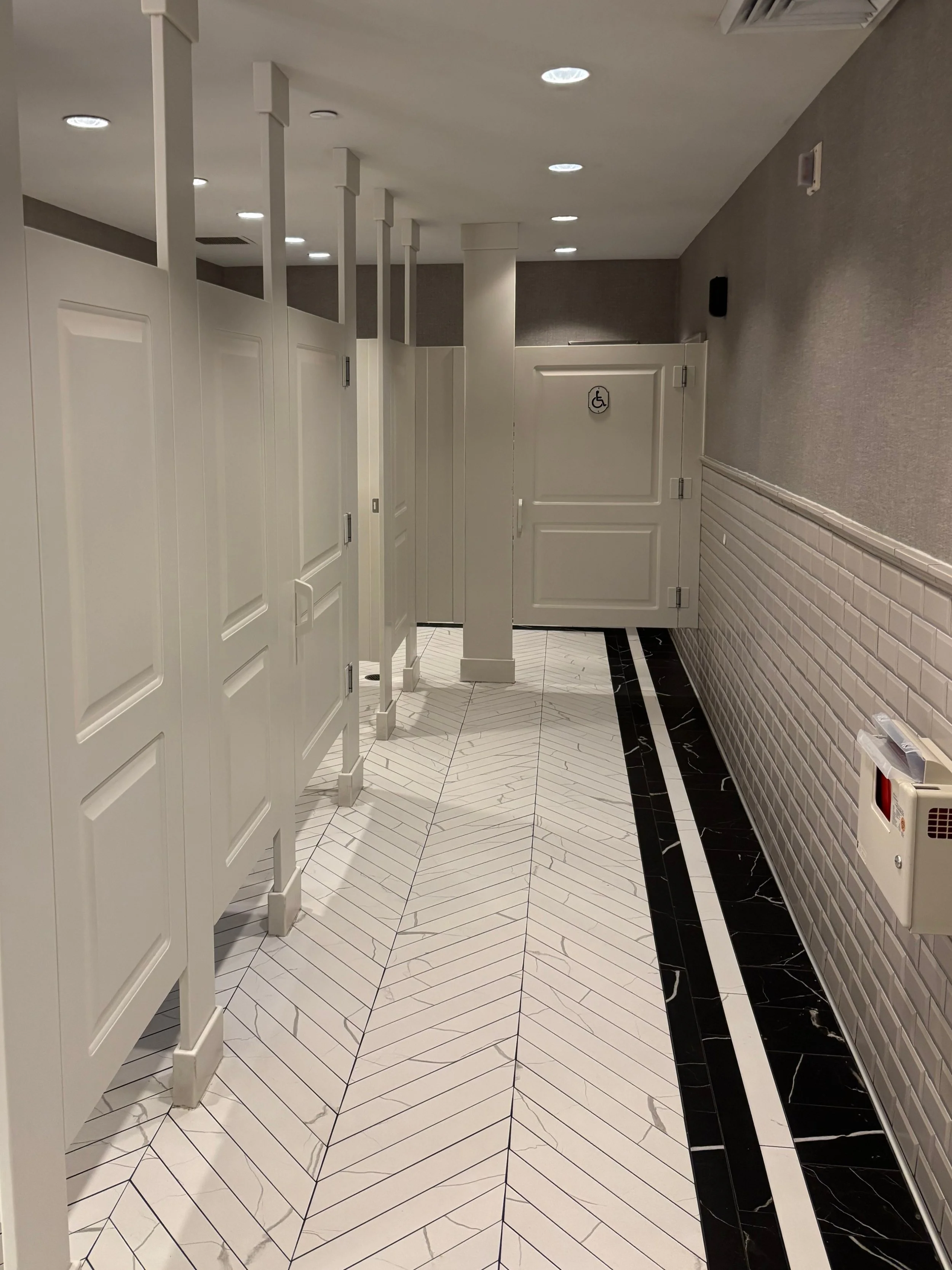 A Tale of Three Bathrooms at Yacht Club