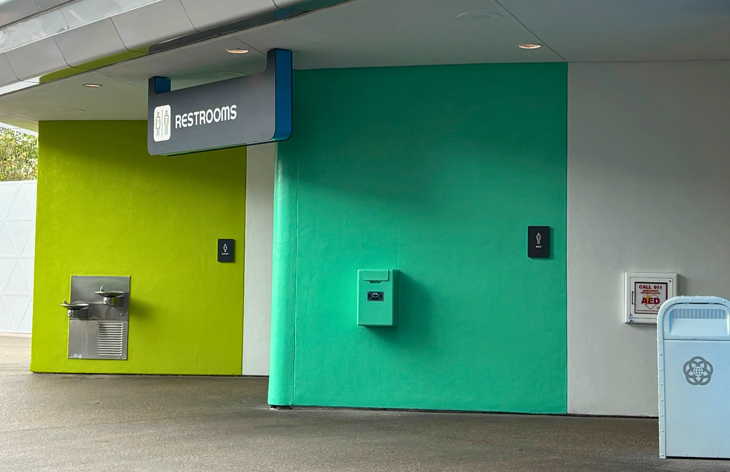 Bathroom #7: The Green One (Proceed With Caution) and Bathroom #8: The Red One (Same Story, Different Paint)