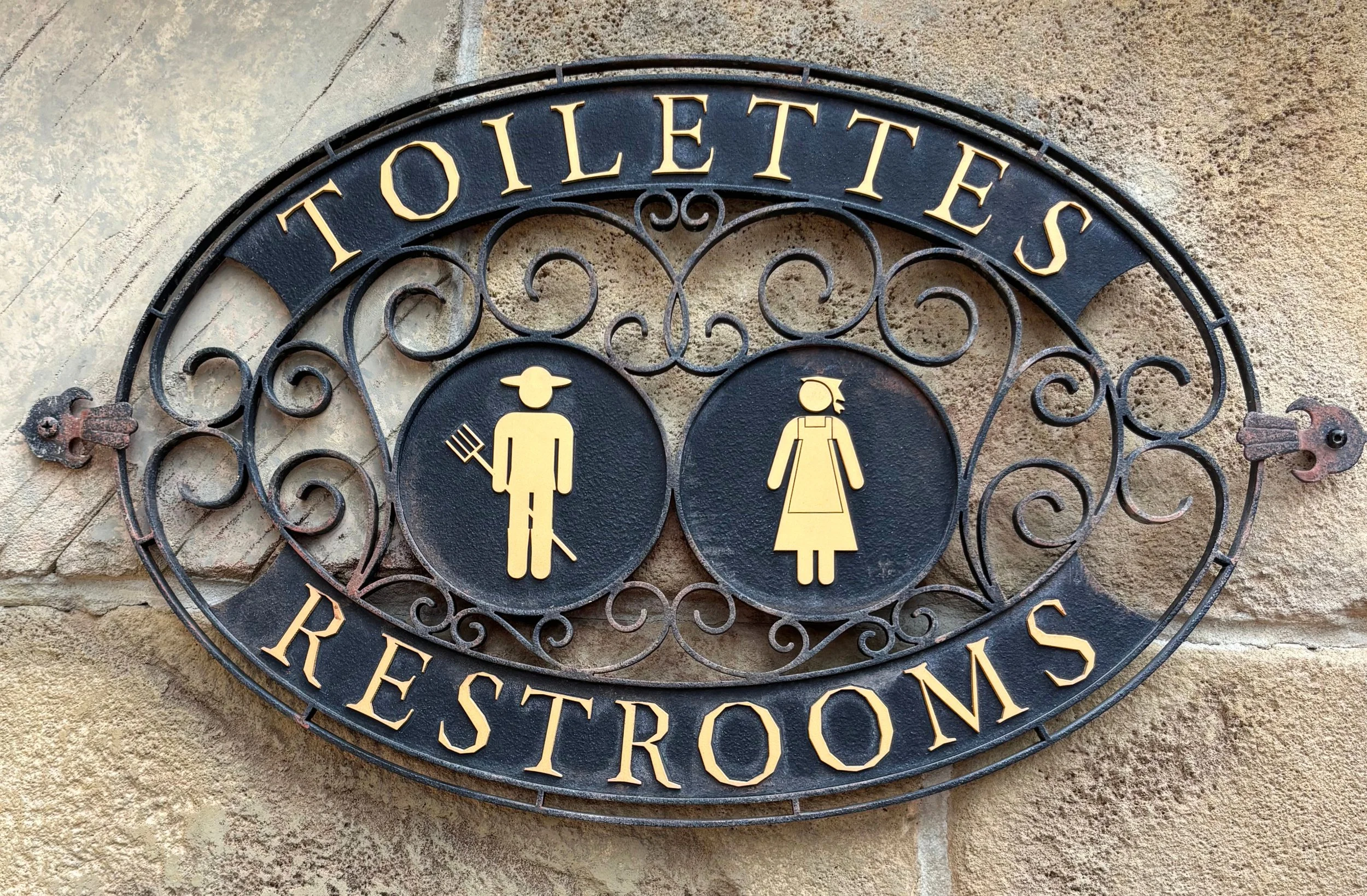 Bathroom #46: A Bathroom Straight Out of Belle's Village