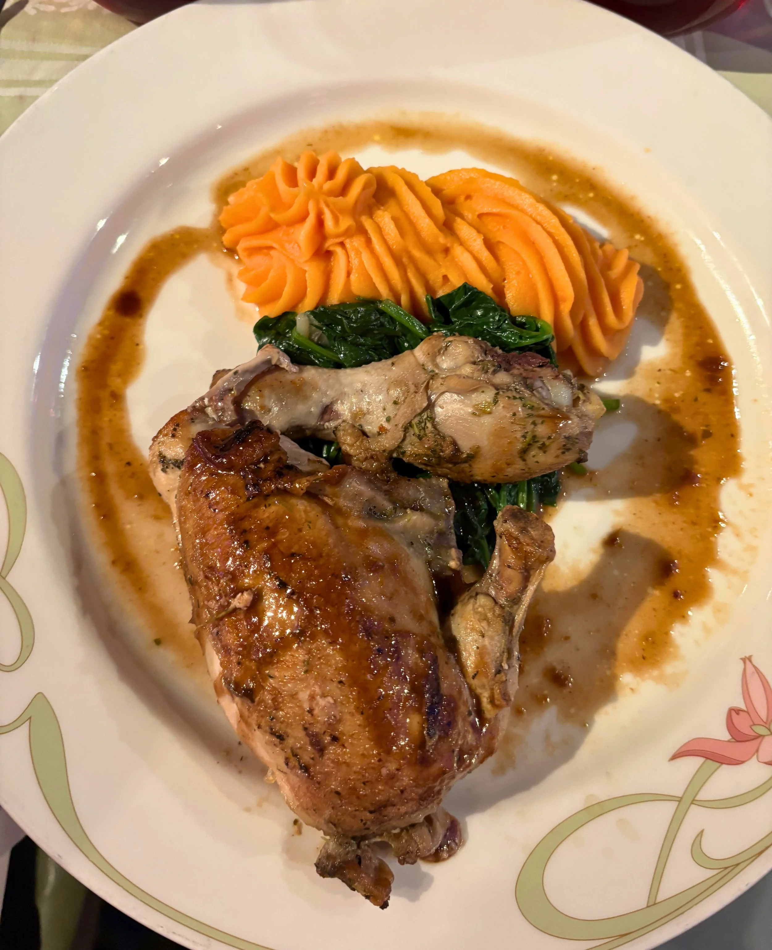 Marjoram-scented Chicken
