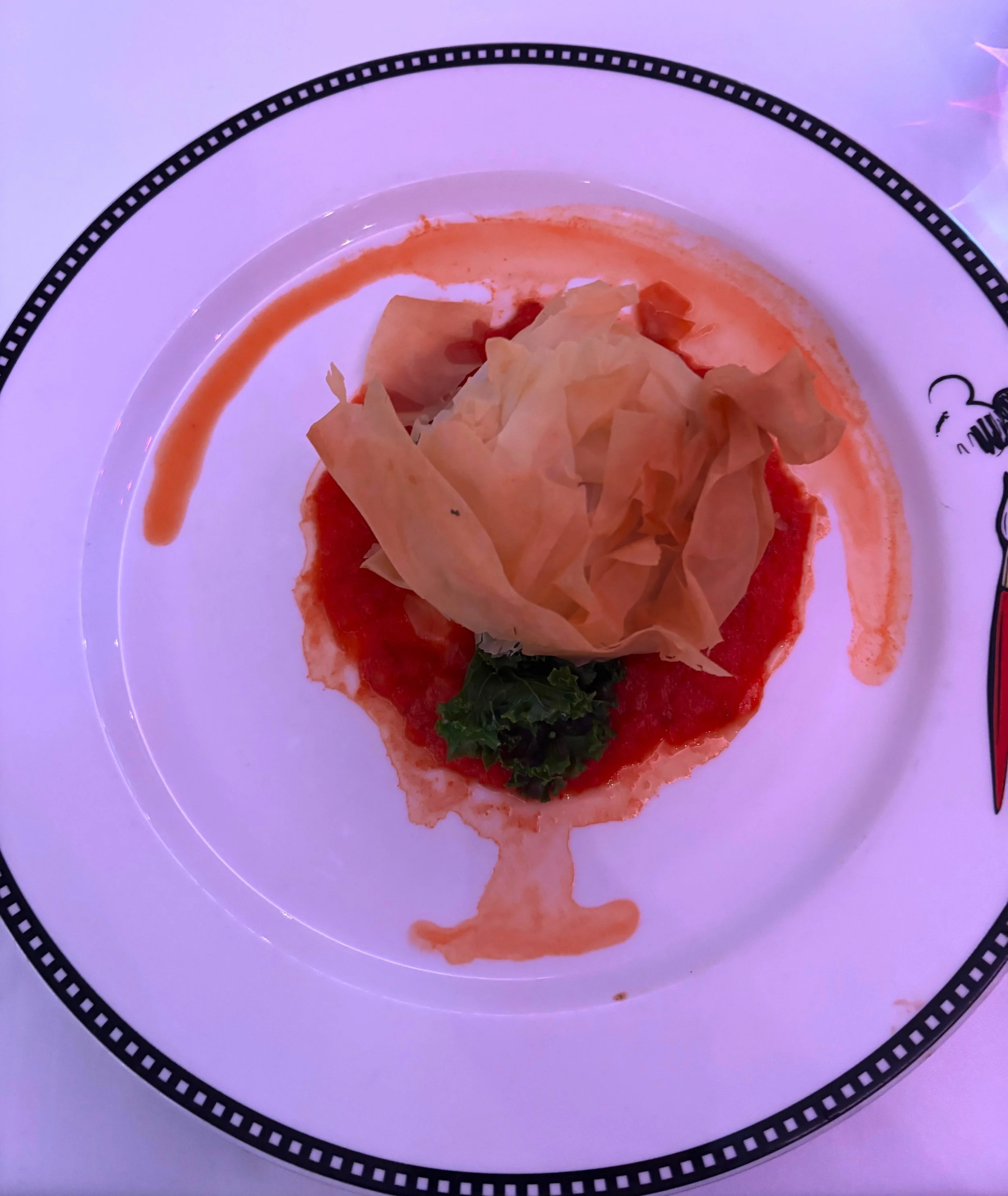 Sesame Halloumi Parcel