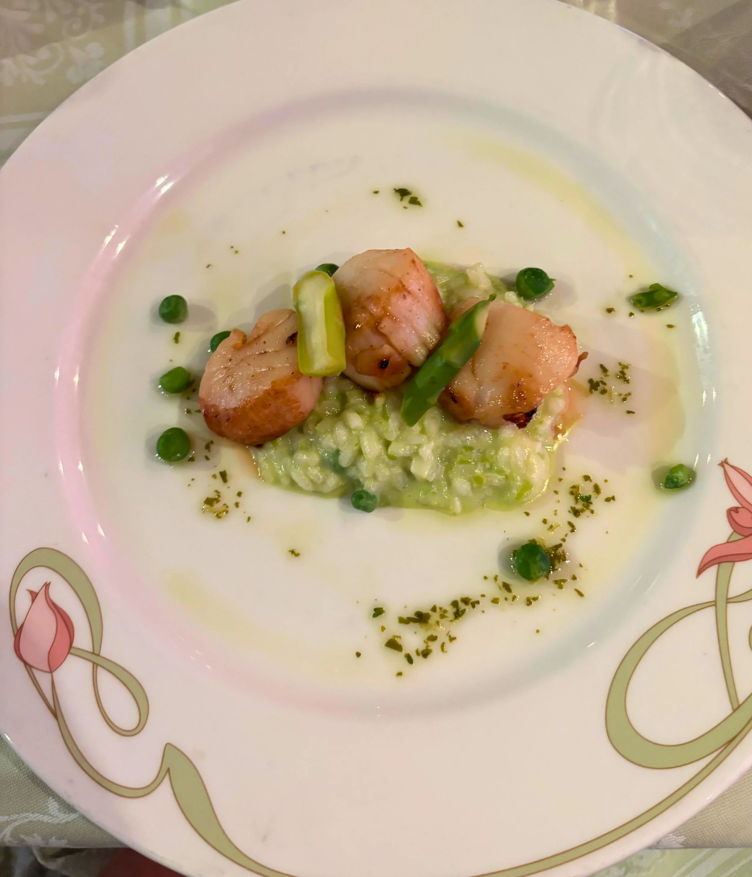 Pan-seared Scallops