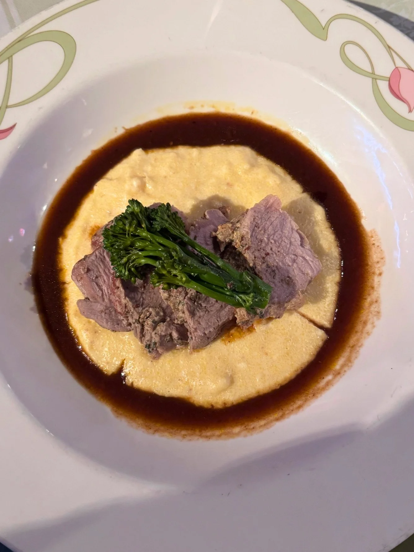 Roasted Thyme- Grain Mustard Glazed Pork Tenderloin
