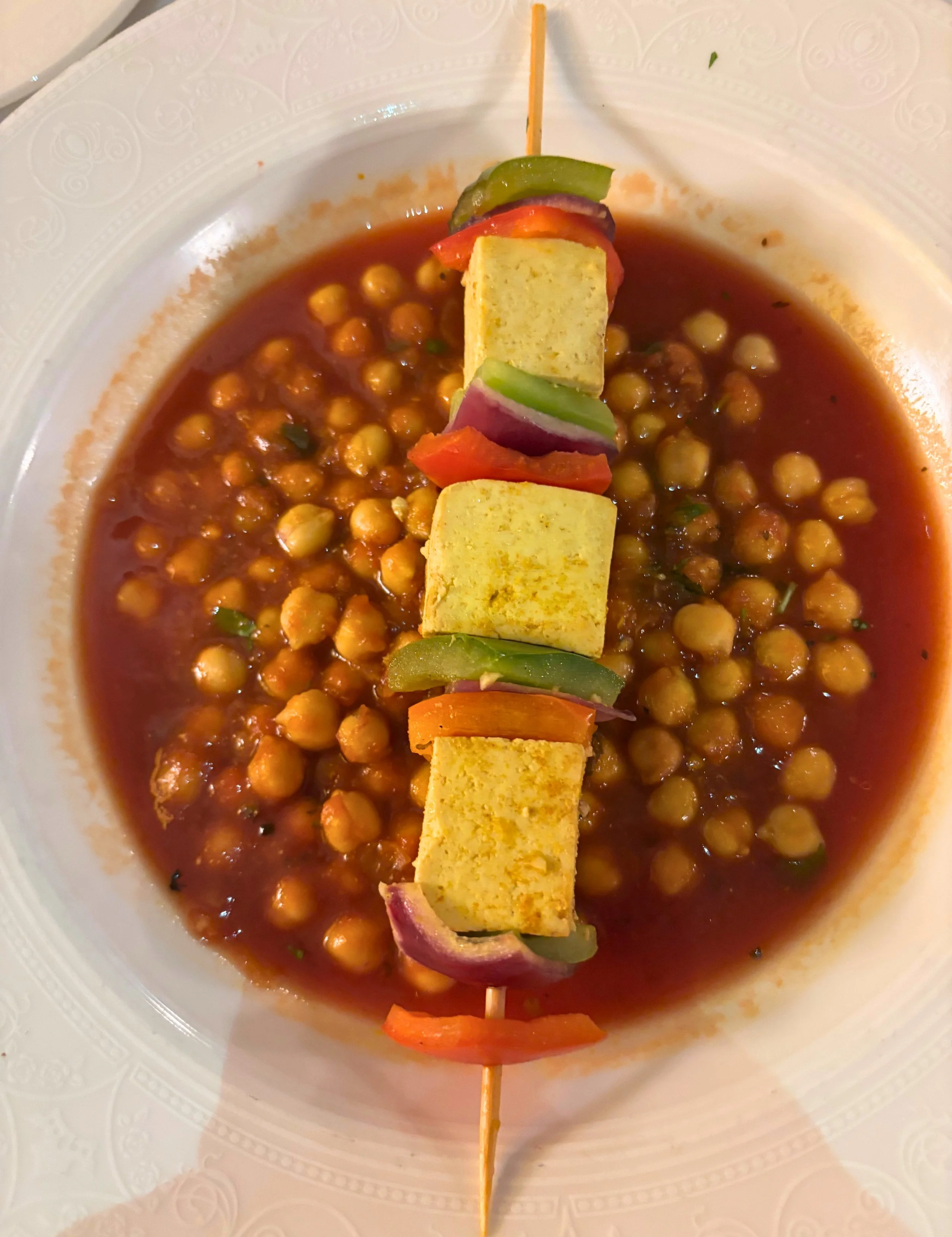 Marinate Tofu Brochettes