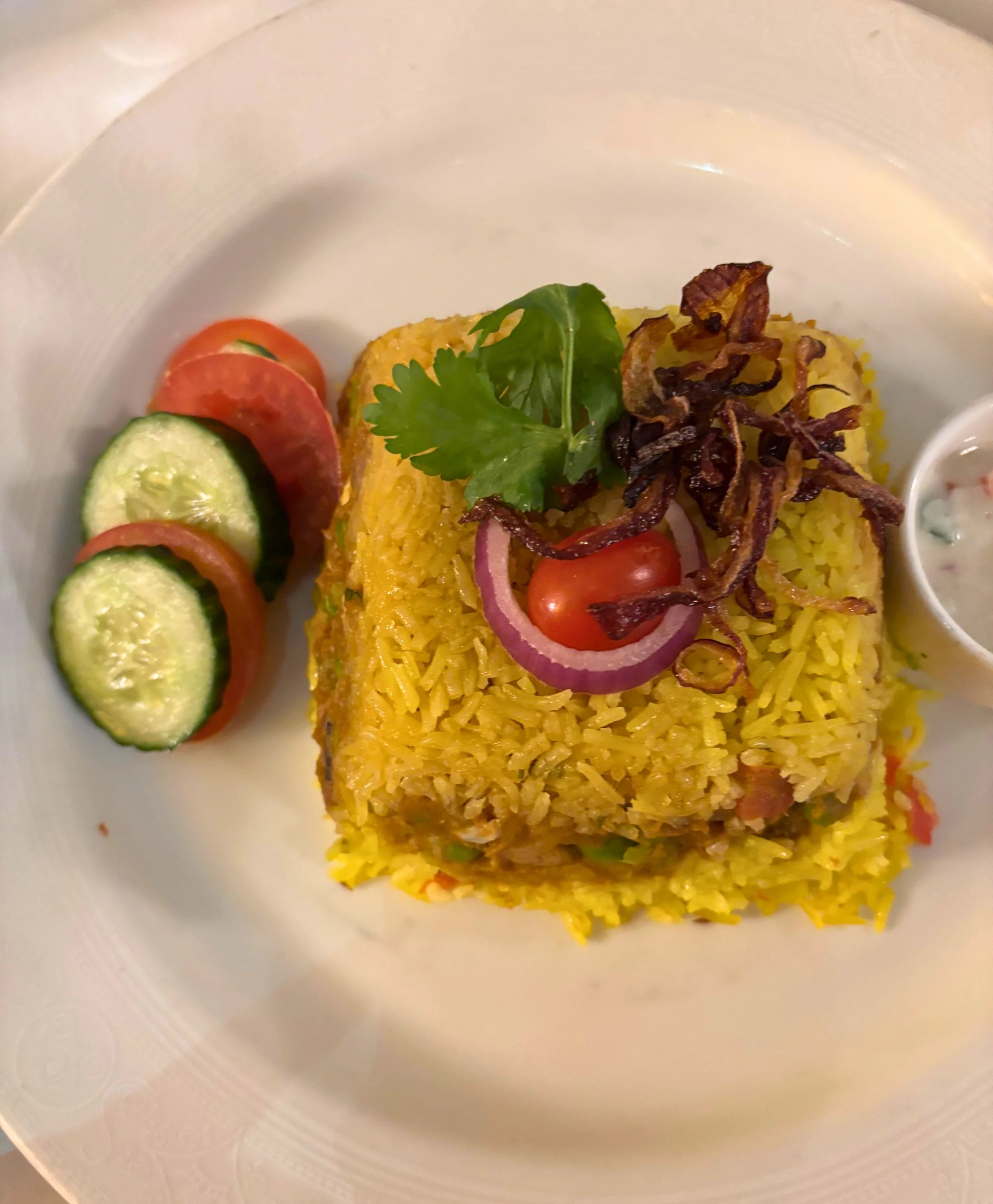 South Indian Vegetable Biryani