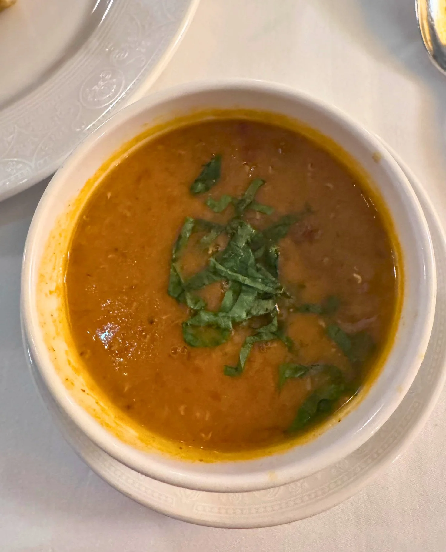 Red Lentil And Coconut Soup