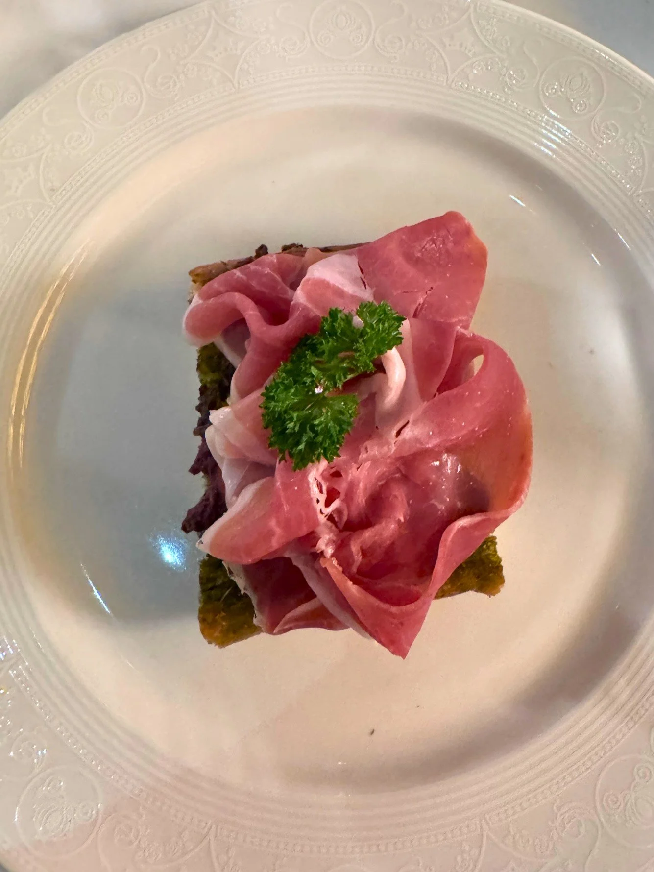 Serrano Ham Bruschetta