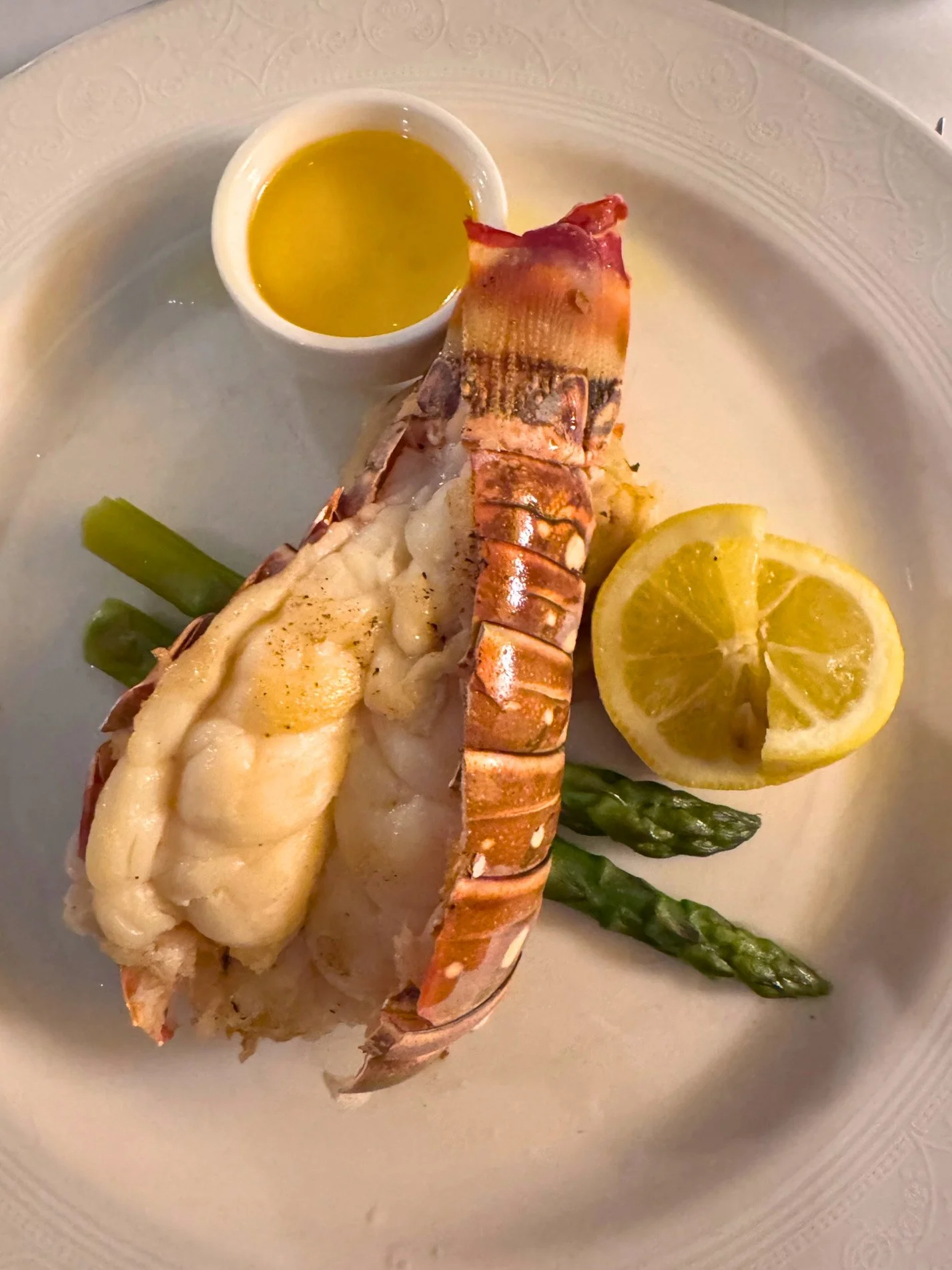 Lemon- Butter Oven- baked Lobster Tail