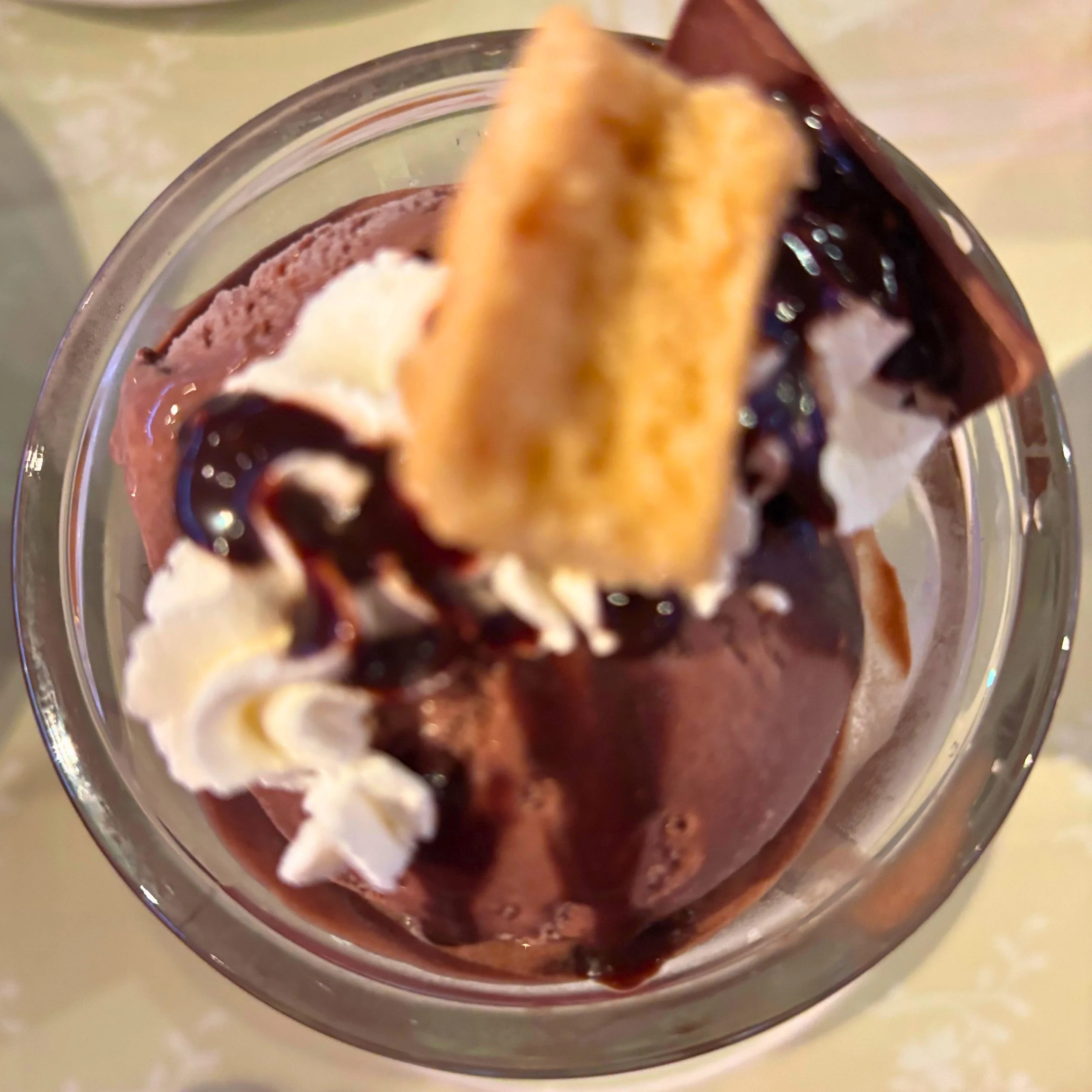 Chocolate Brownie Sundae