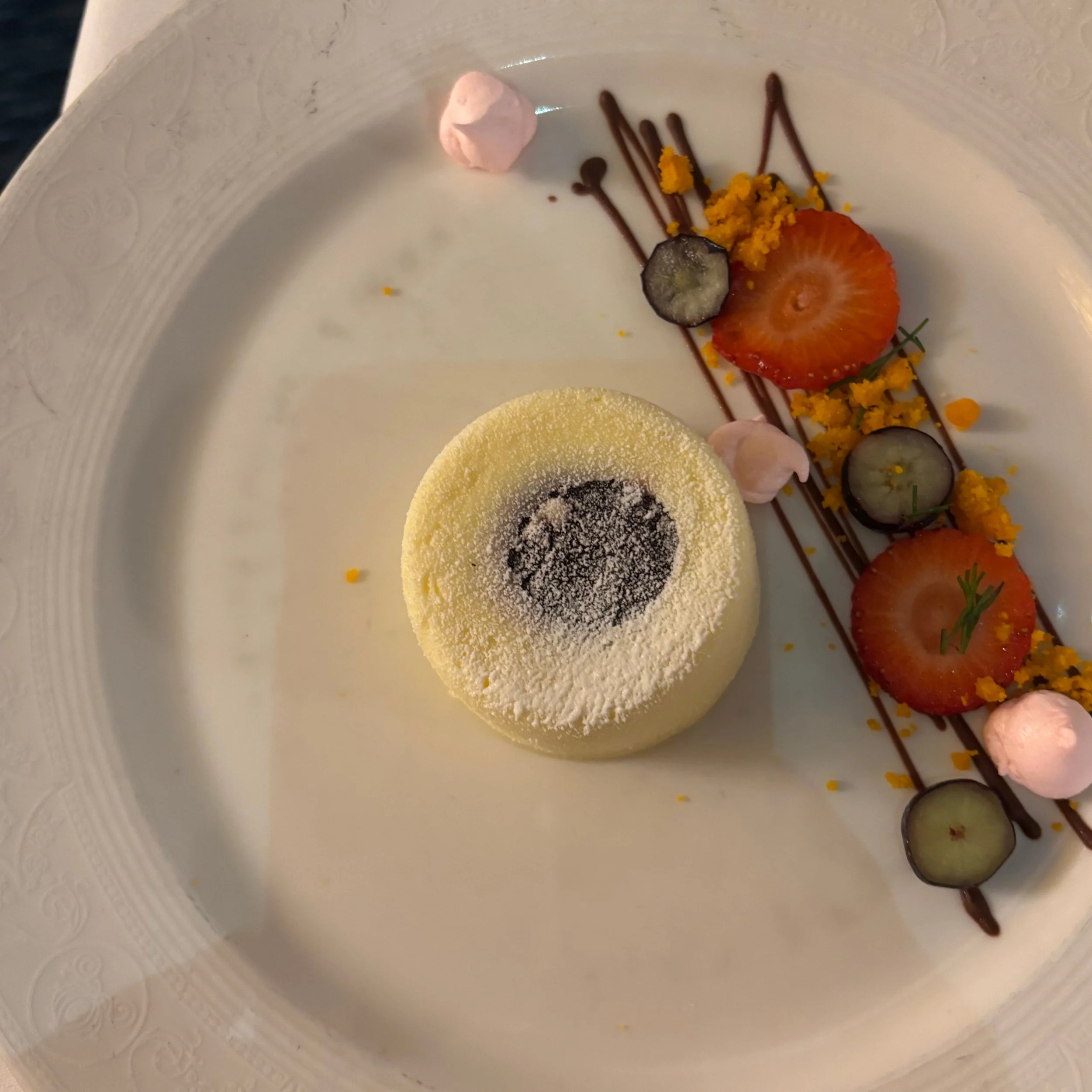 Blueberry- Lemon Bavarian
