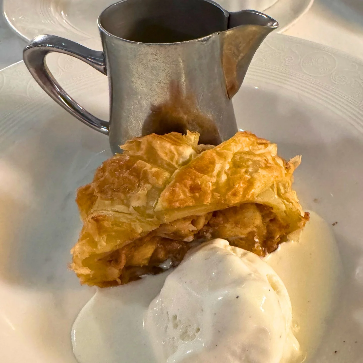 Warm Braided Apple Strudel