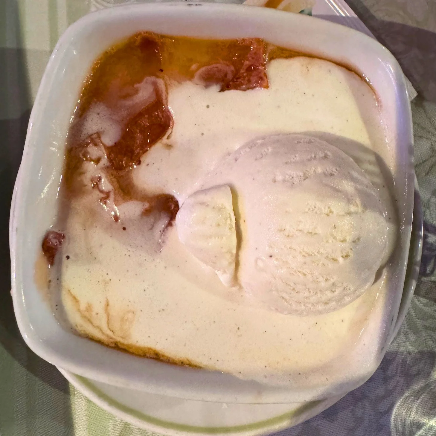White Chocolate Bread Pudding